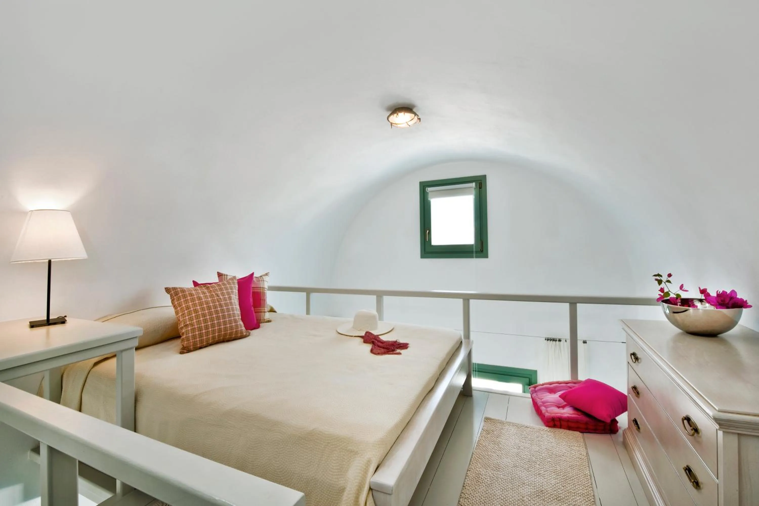 Bedroom, Bed in Aura Marina Apartments Santorini