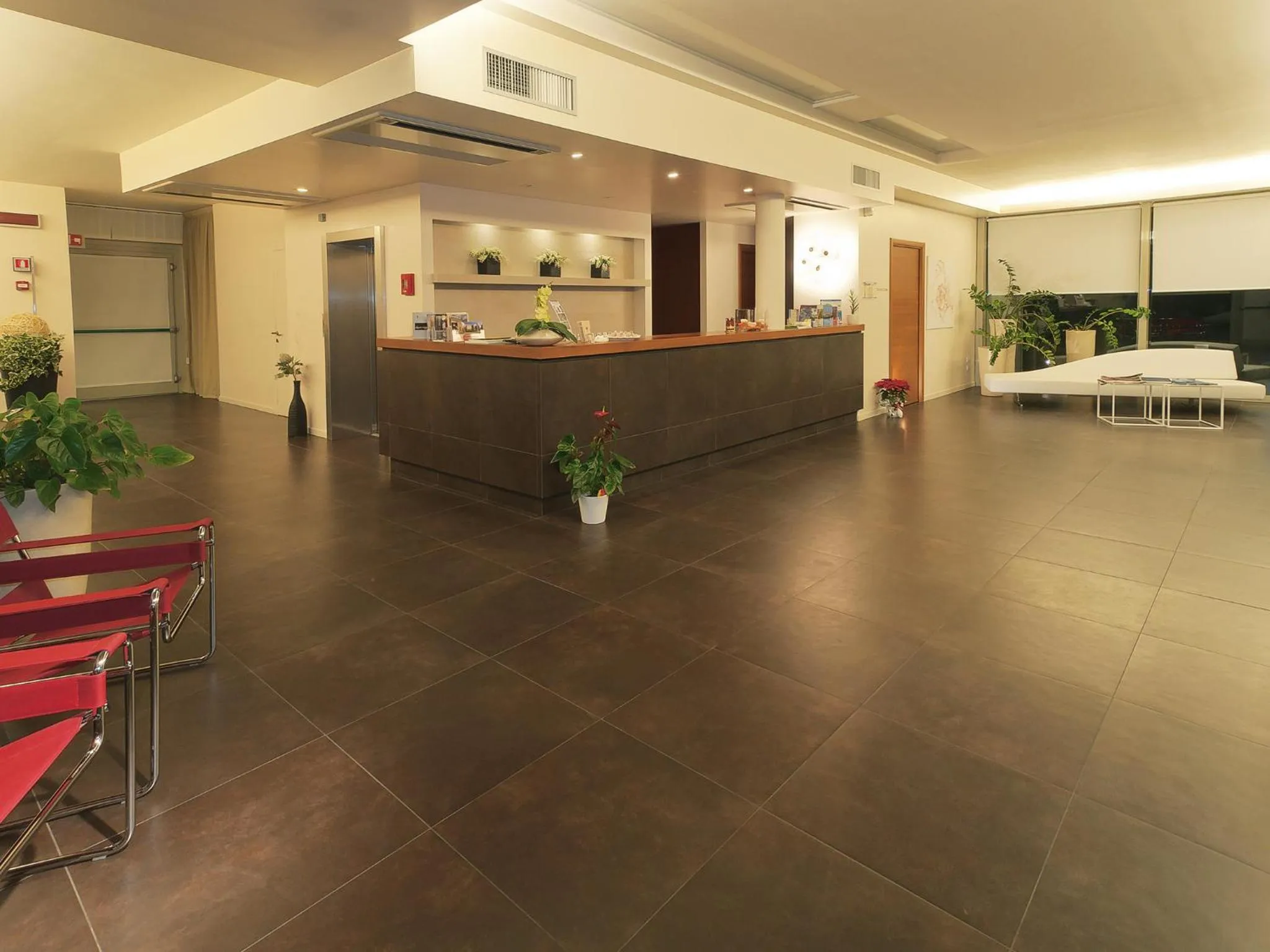 Lobby or reception in Hotel Cluentum