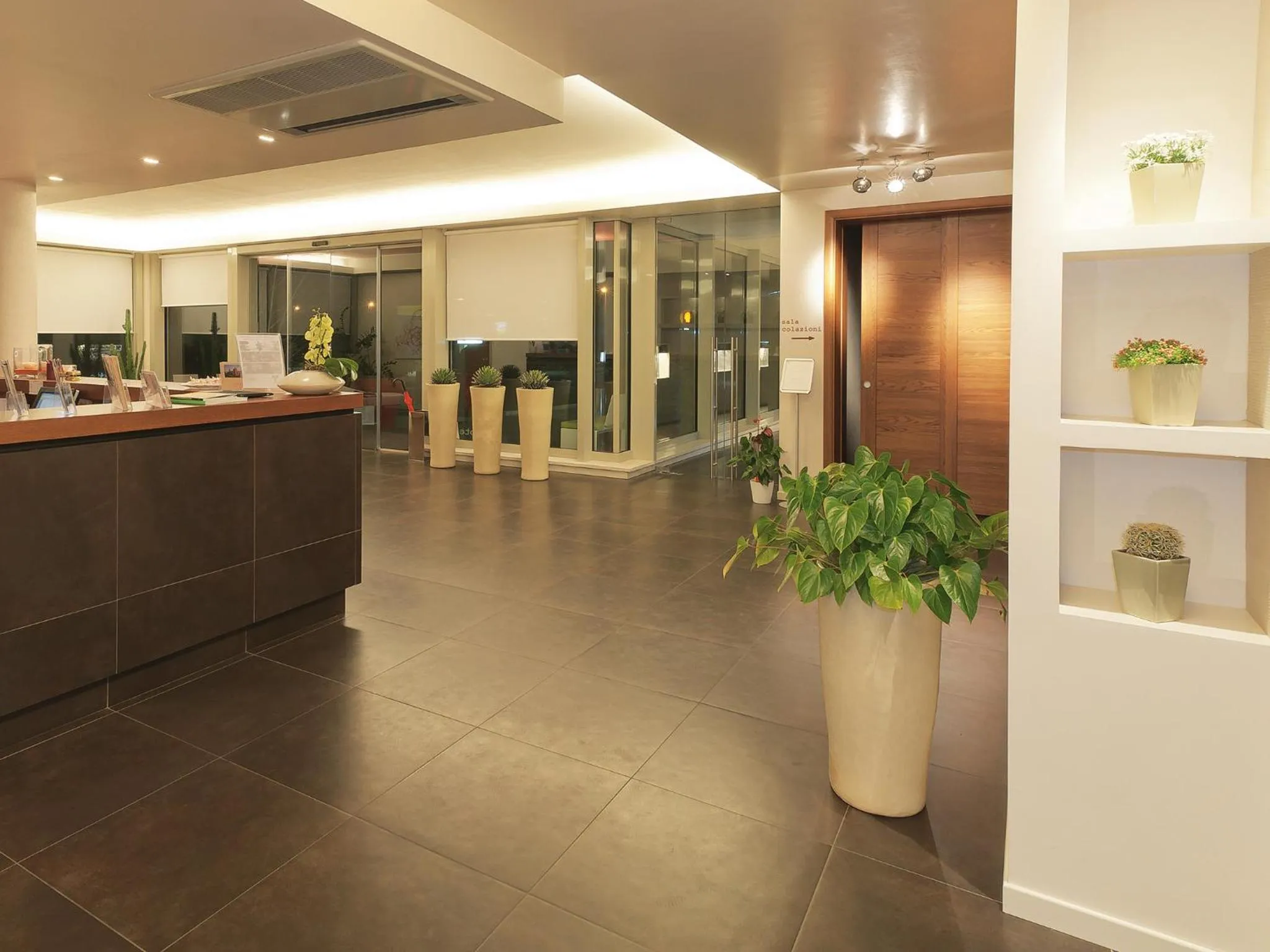 Lobby or reception in Hotel Cluentum