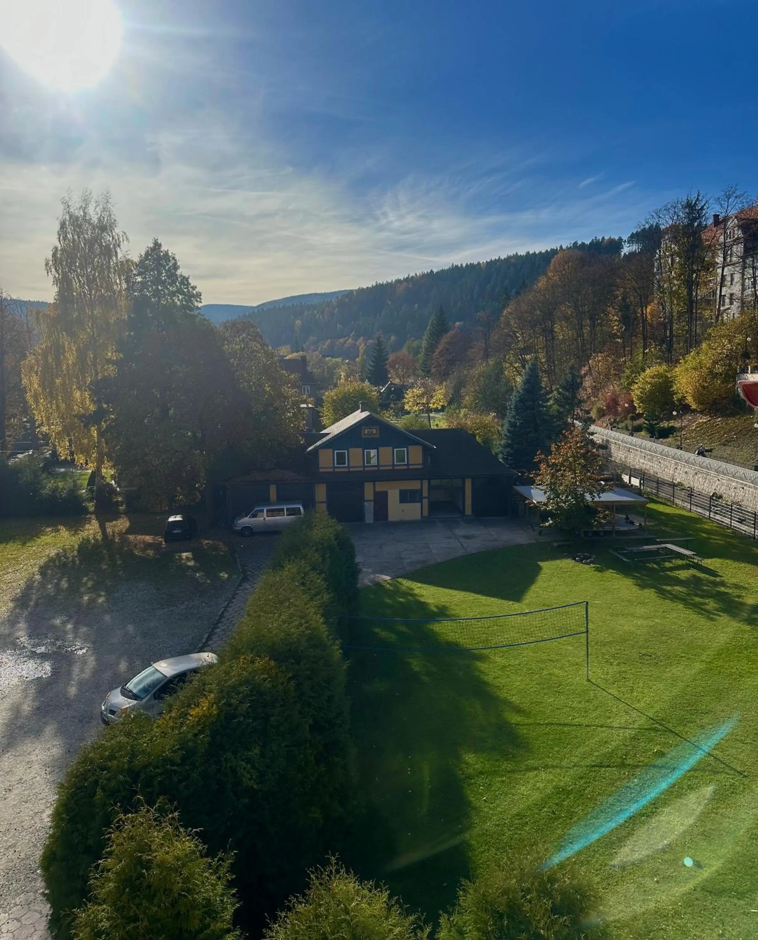 Garden in Hotel Europa