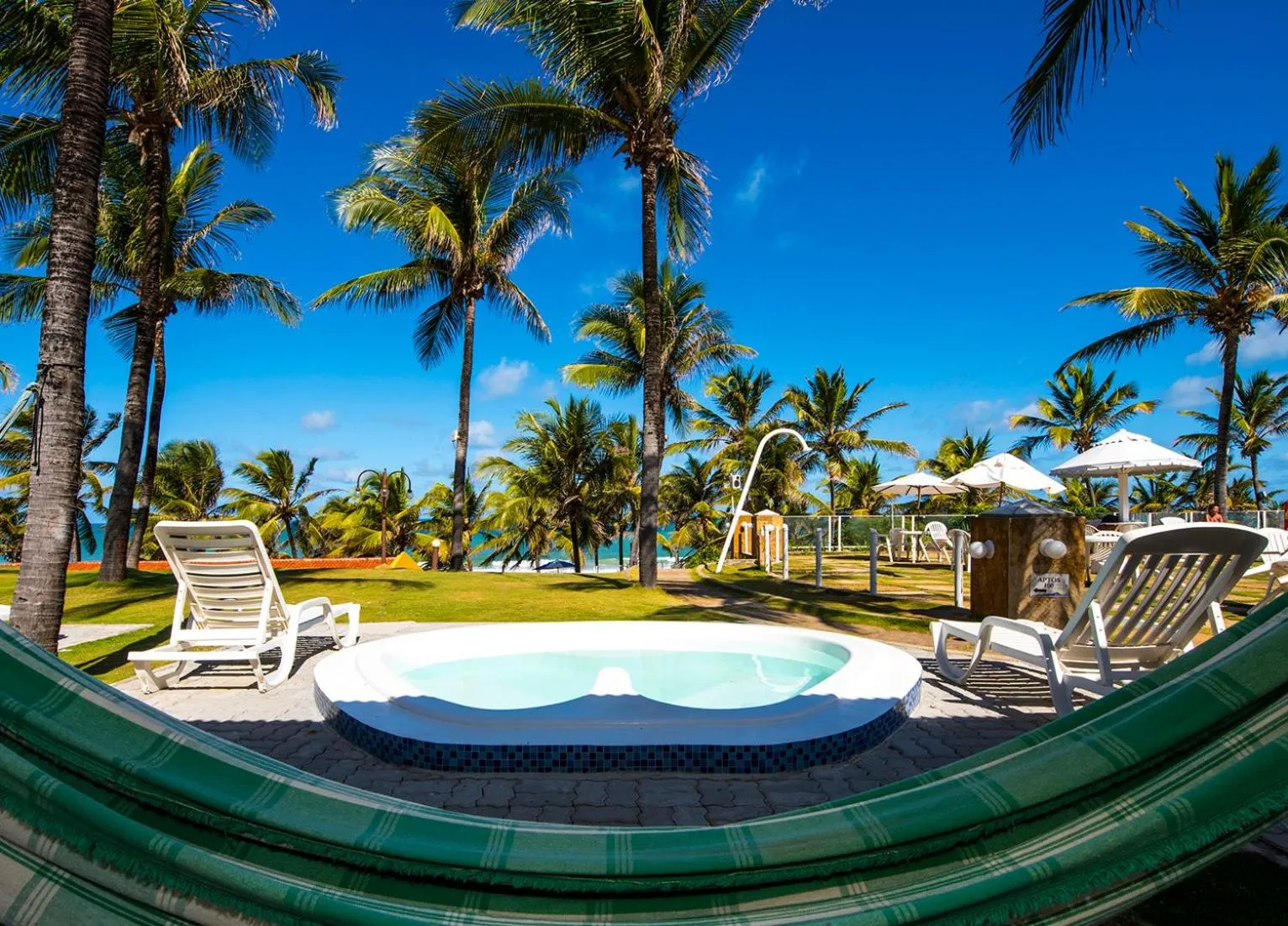 Hot Tub in Hotel Marsol Beach Resort