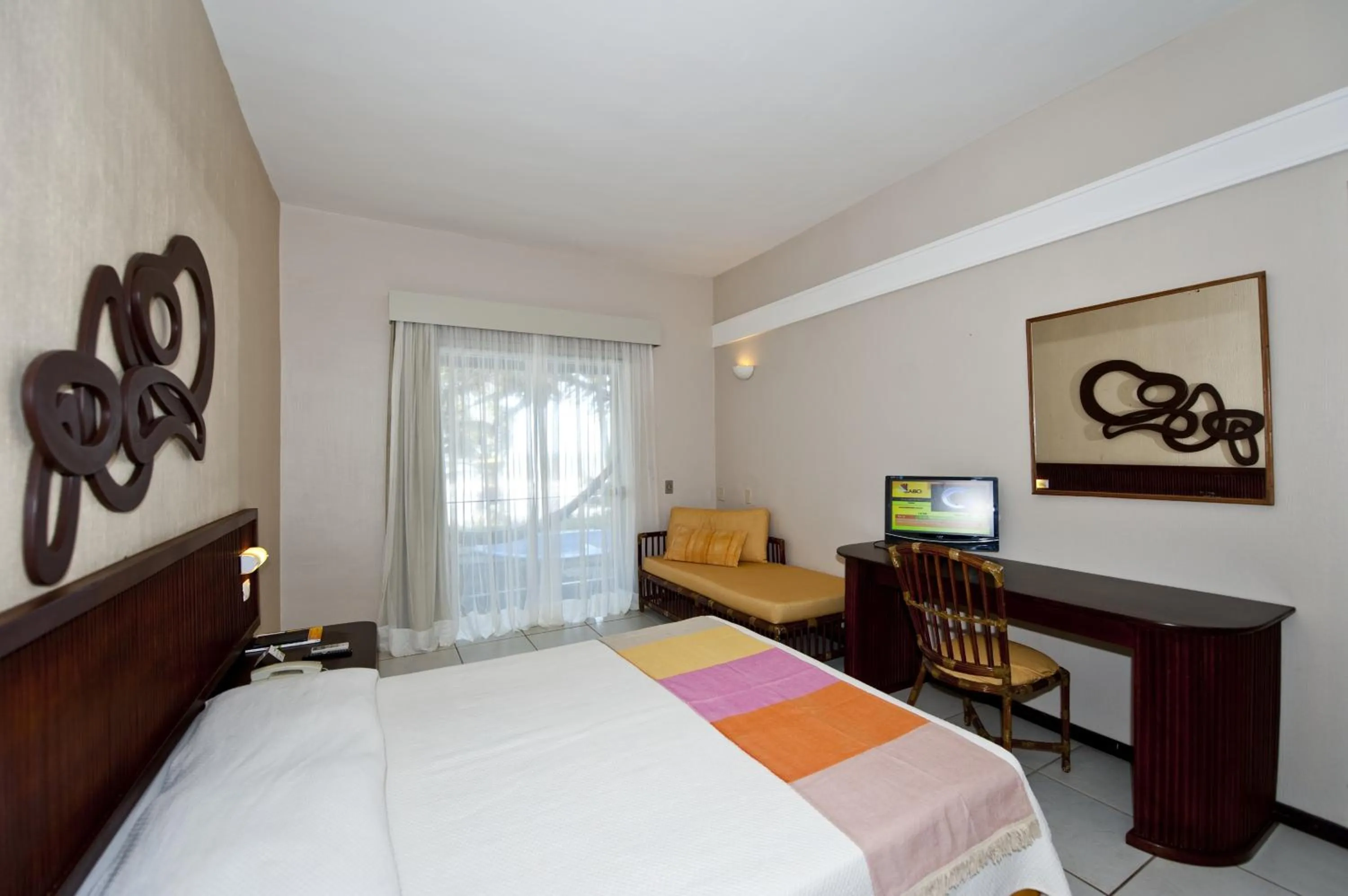 Bed in Hotel Marsol Beach Resort