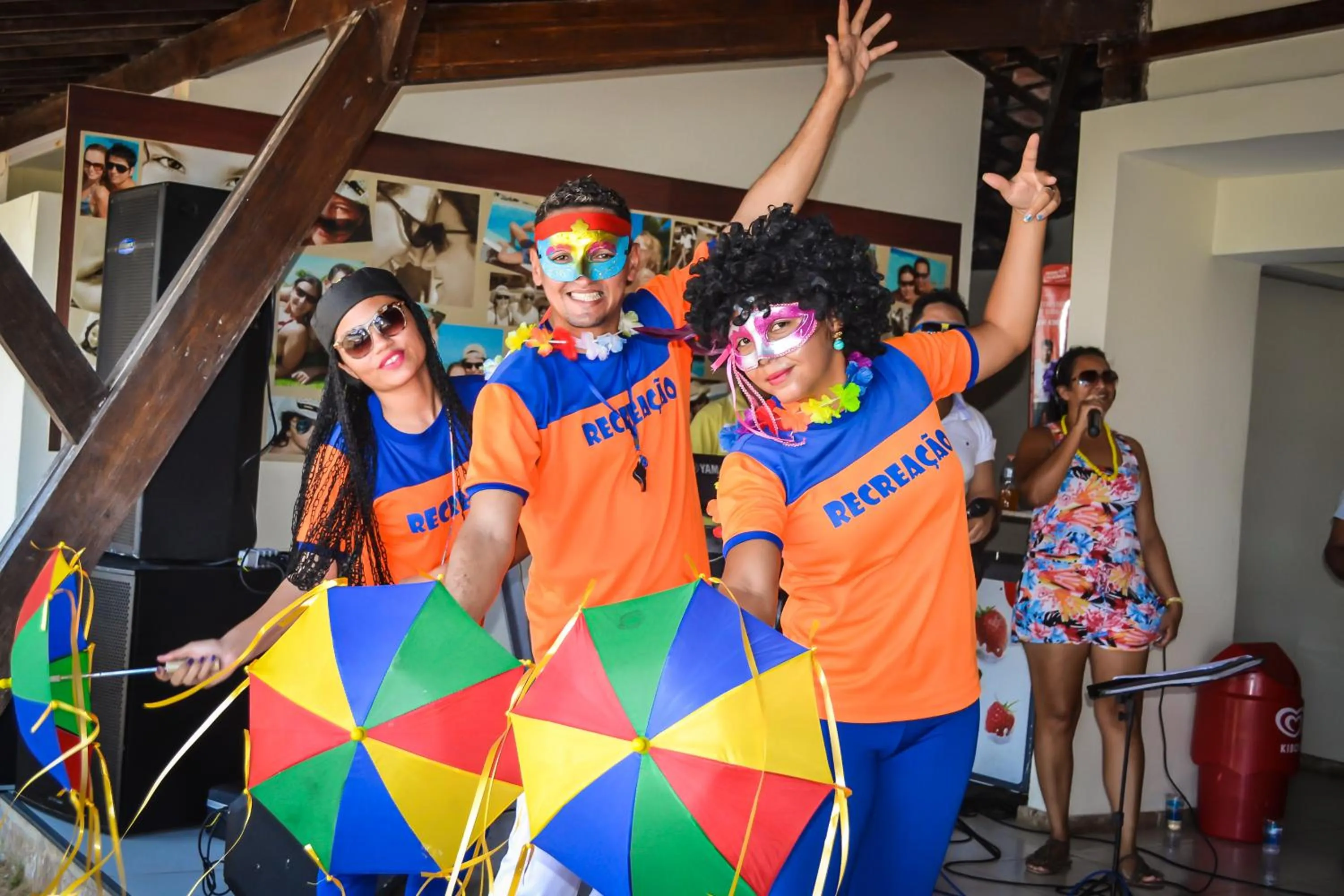 Evening entertainment in Hotel Marsol Beach Resort