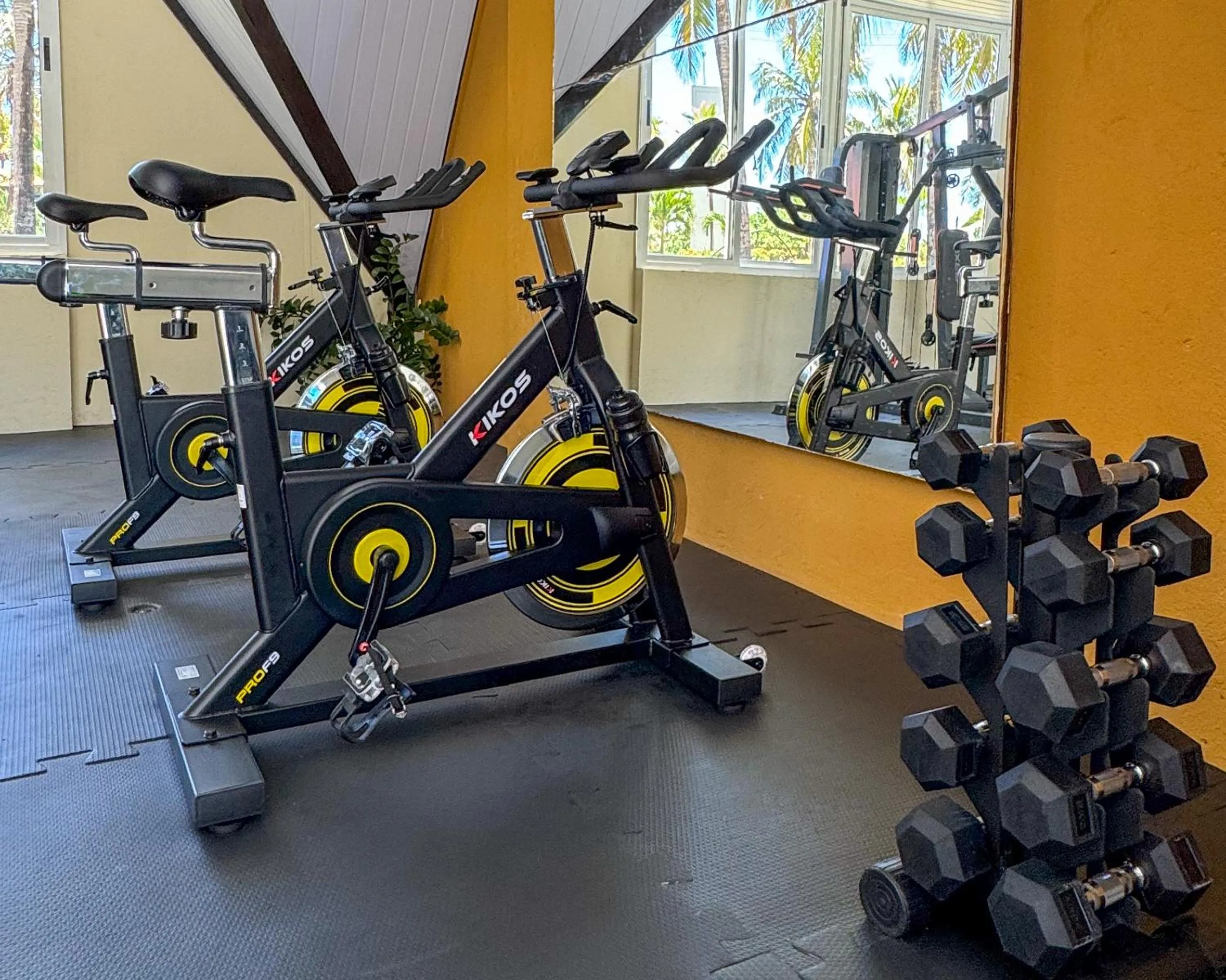 Fitness centre/facilities in Hotel Marsol Beach Resort