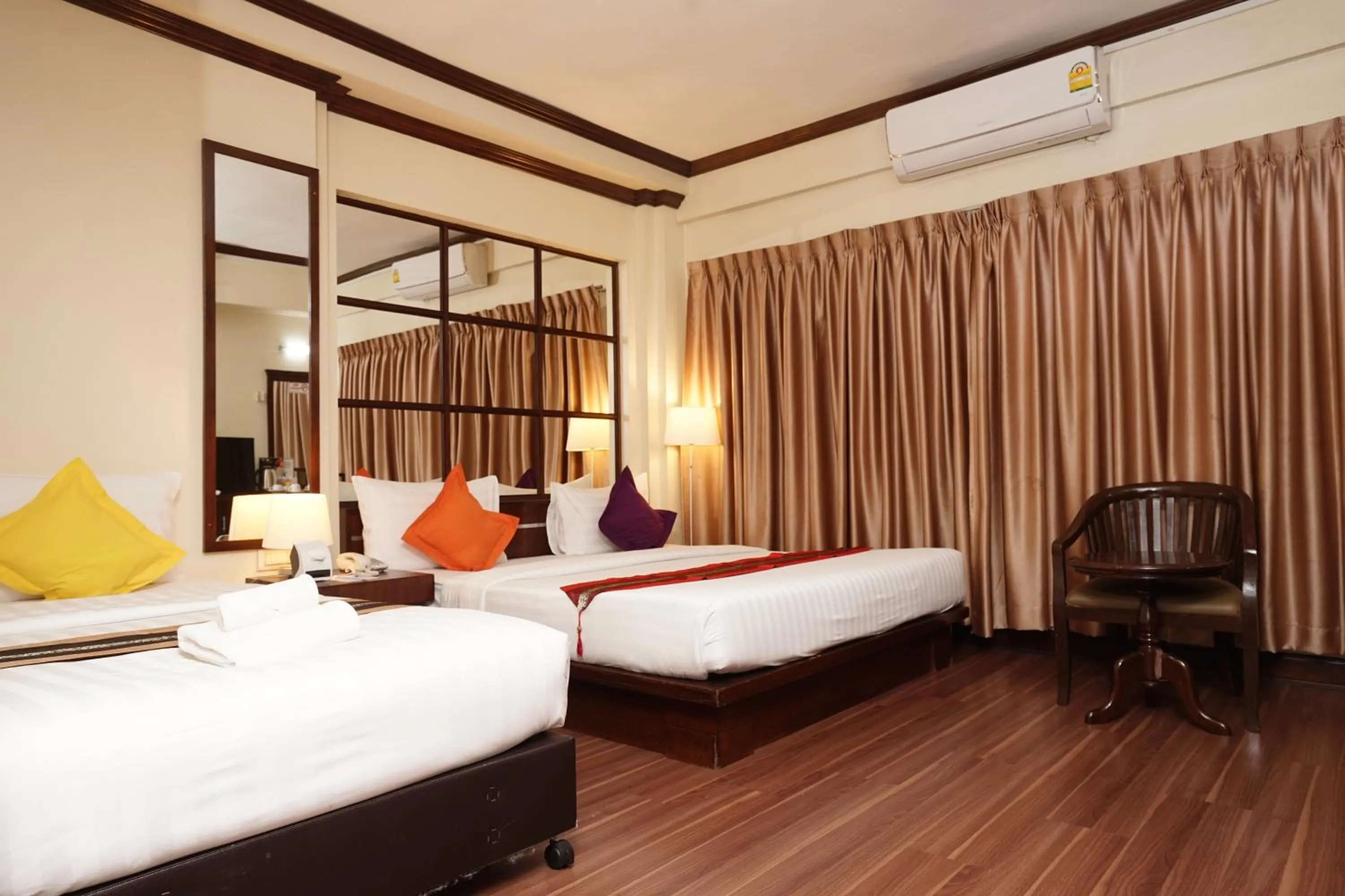 Bedroom, Bed in Grand Business Inn