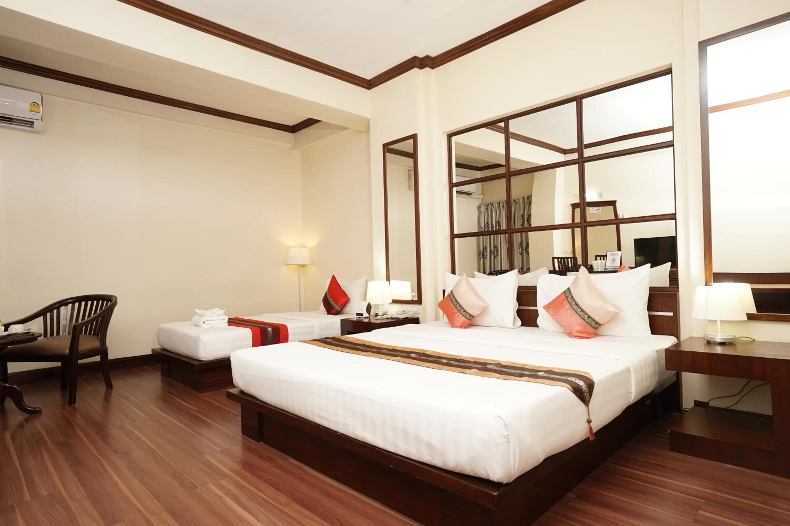 Bedroom, Bed in Grand Business Inn