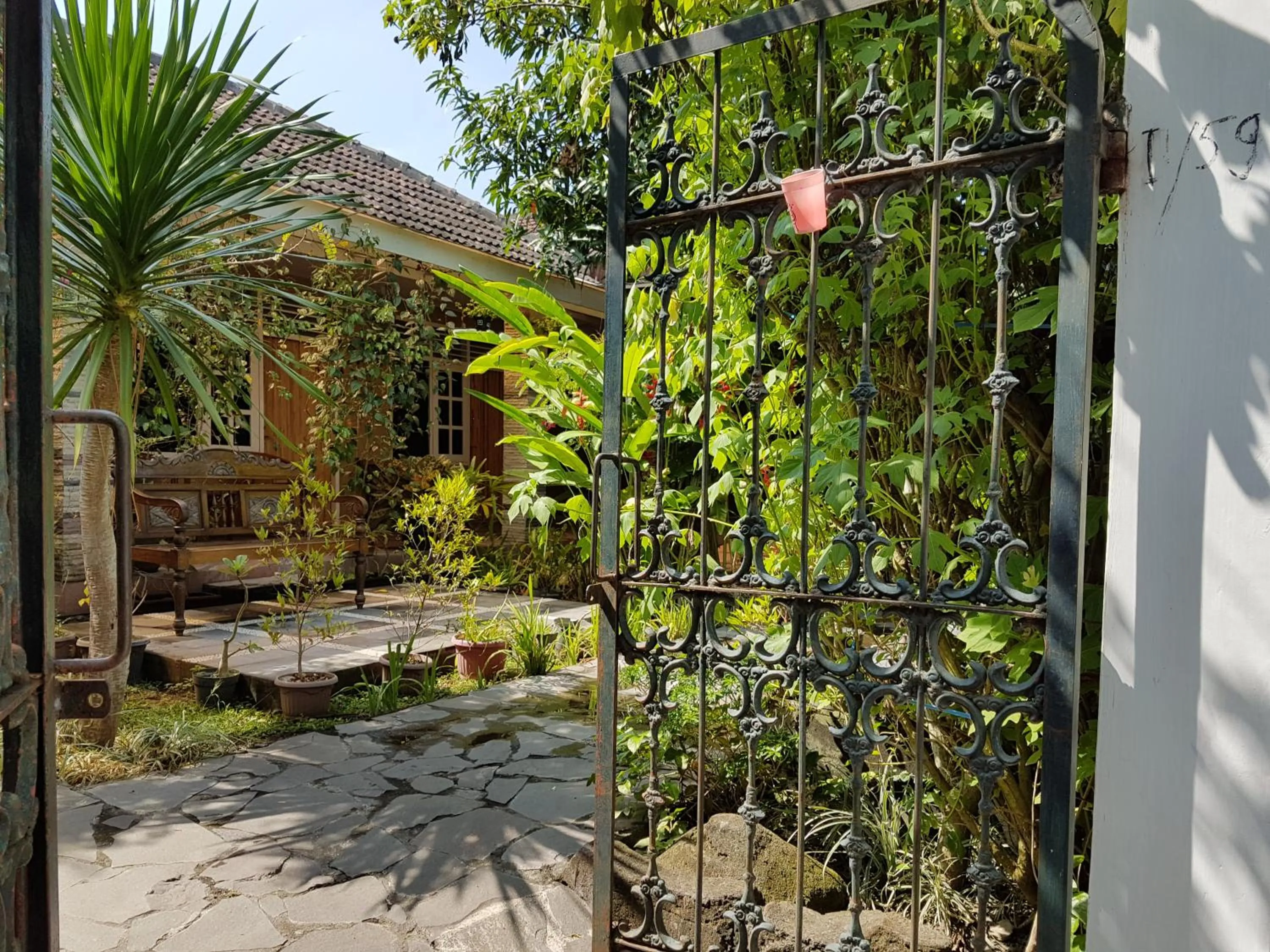 Facade/entrance in Omah Konco Yogyakarta