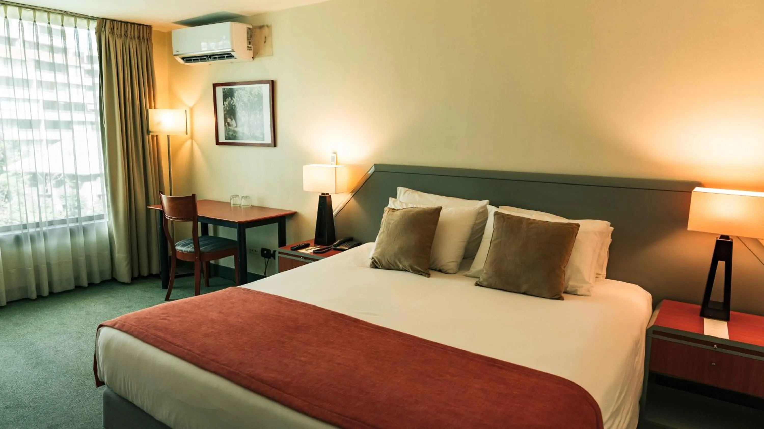 Bed in Hotel Eurotel El Bosque