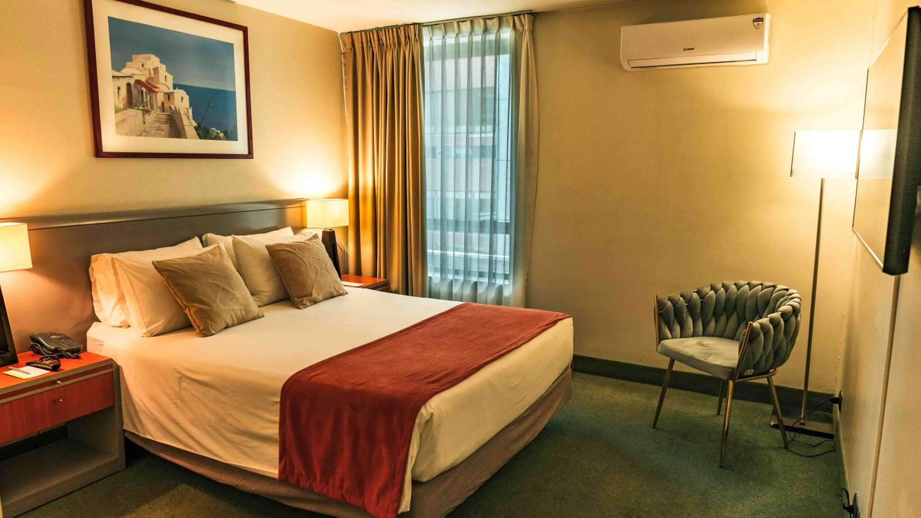 Bed in Hotel Eurotel El Bosque