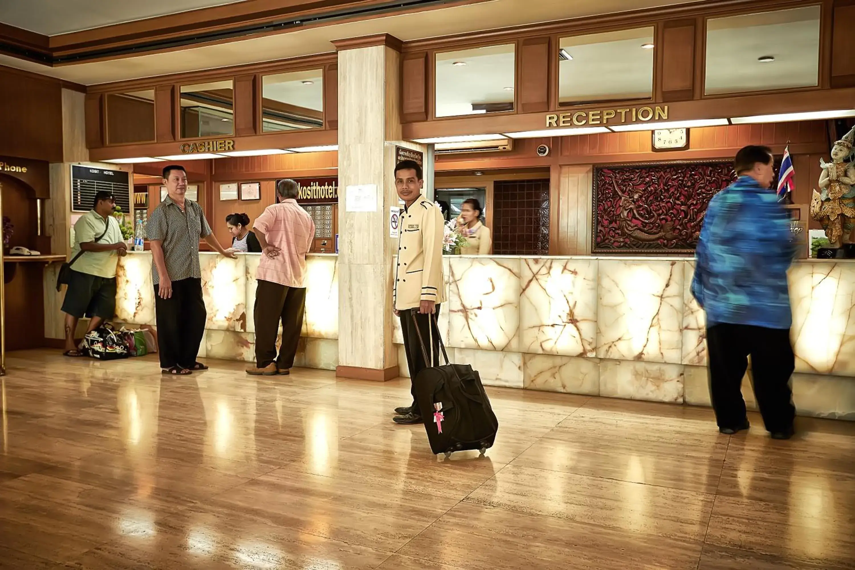 Lobby or reception in Kosit Hotel Lobby or reception in Kosit Hotel