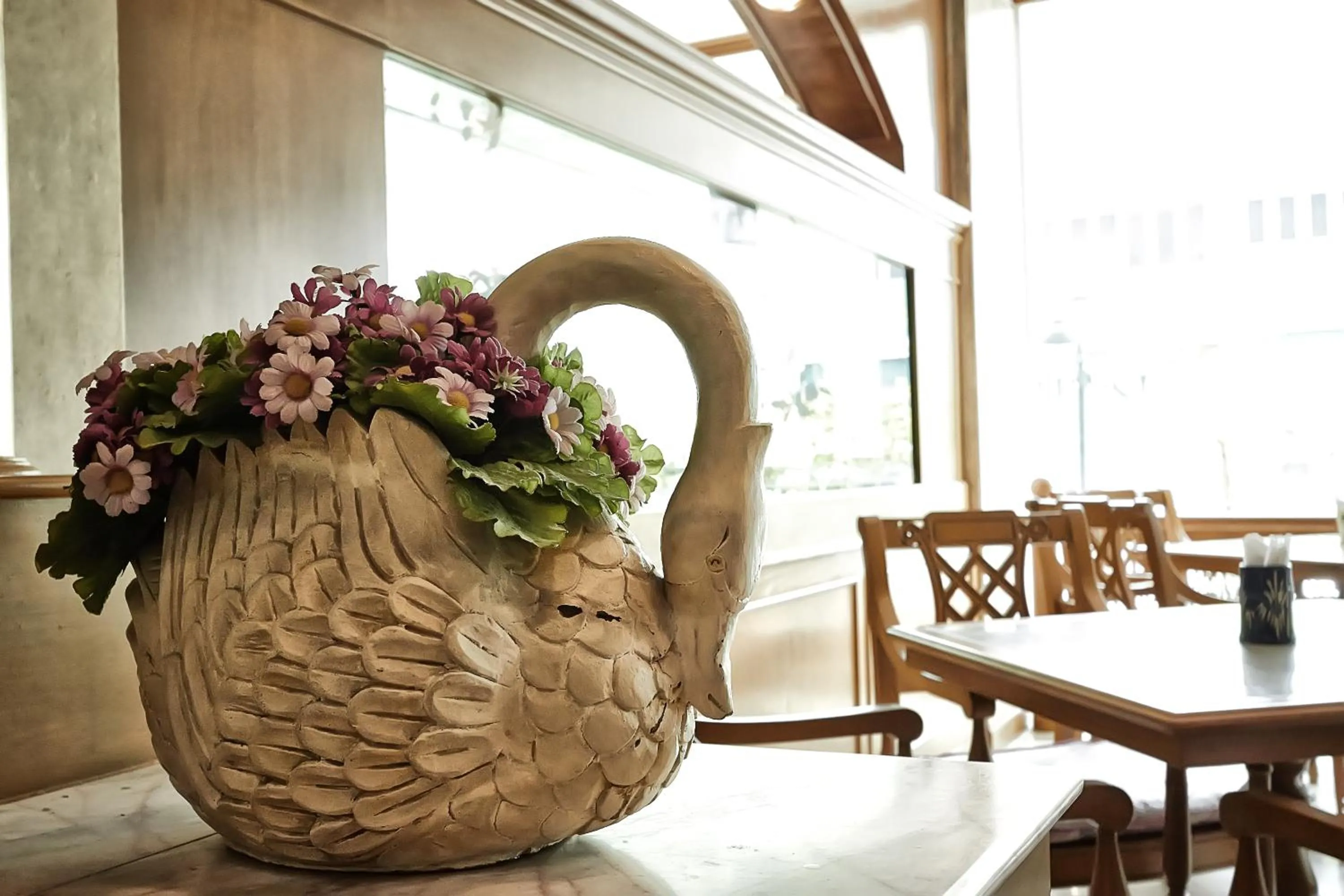 Decorative detail in Kosit Hotel