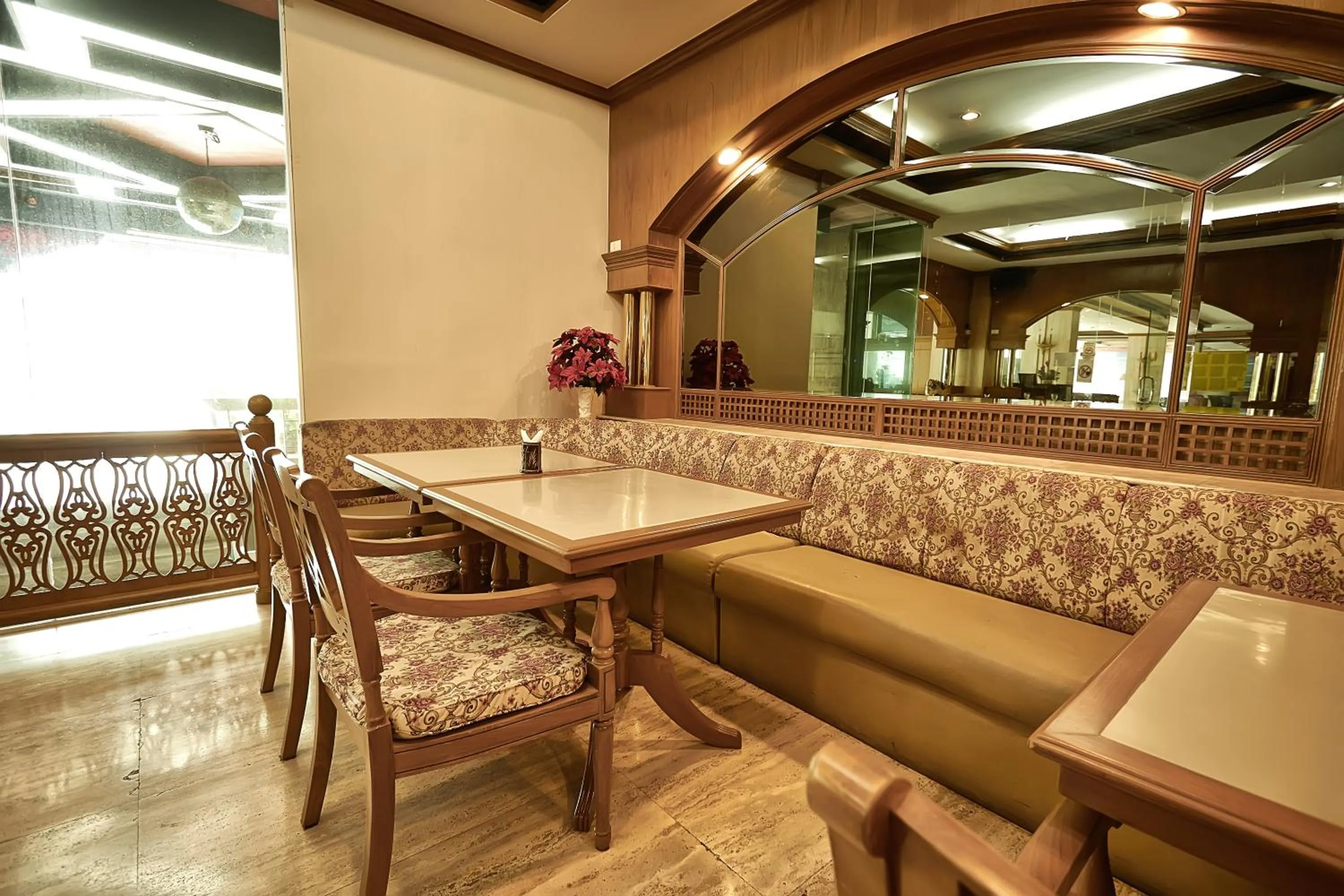 Seating area in Kosit Hotel