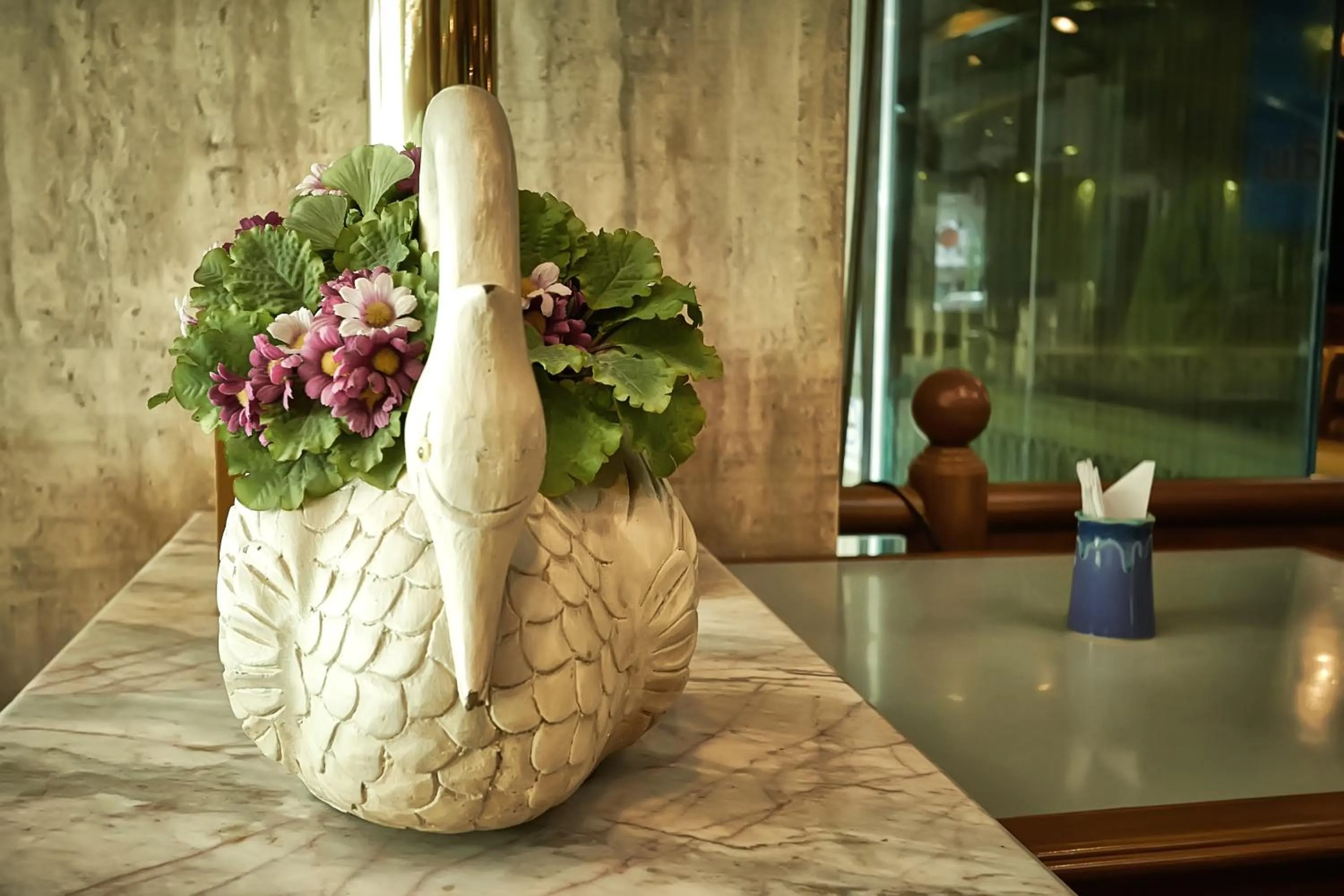 Decorative detail in Kosit Hotel