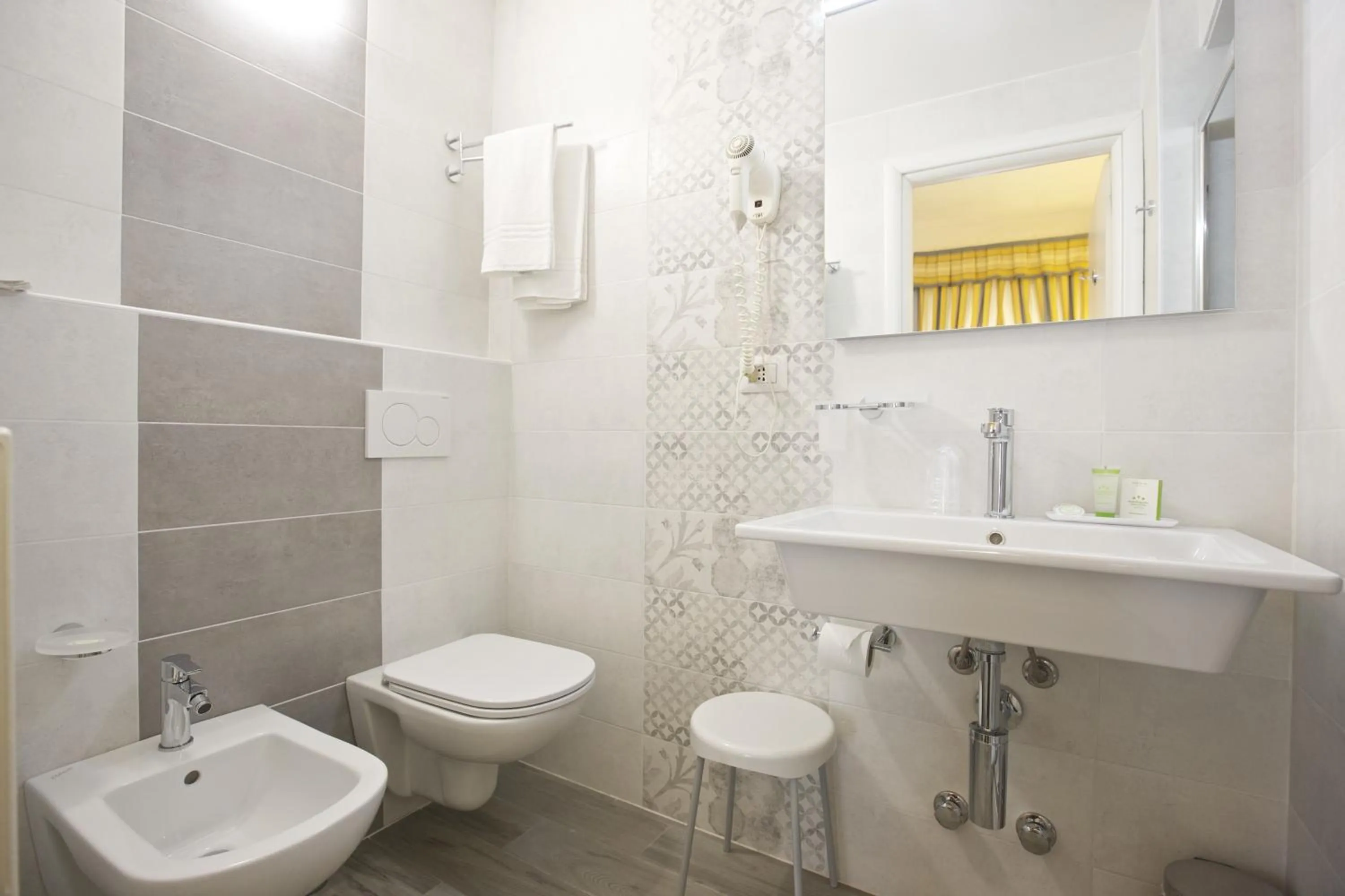 Toilet in Albergo Pesce D'oro