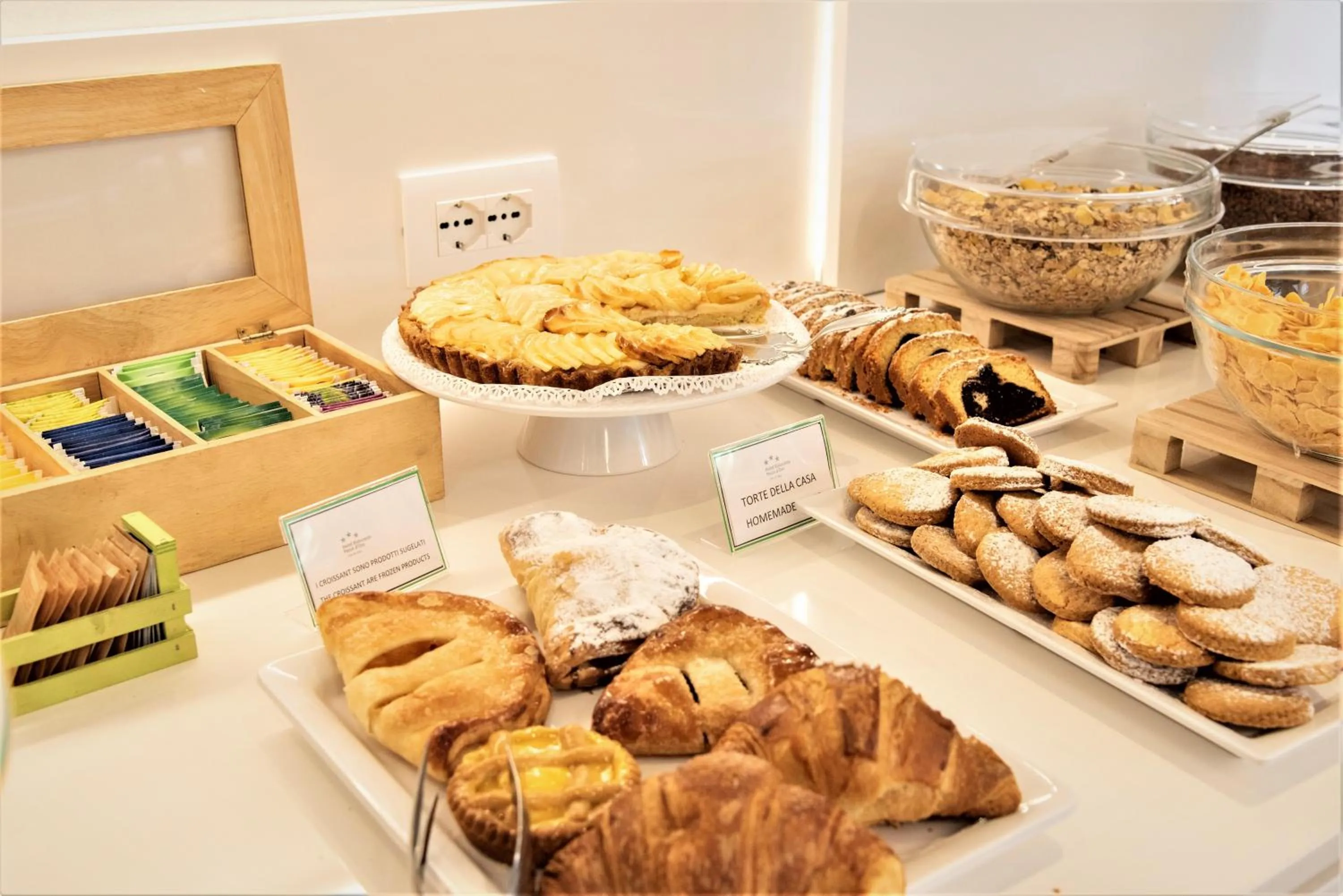 Food close-up in Albergo Pesce D'oro