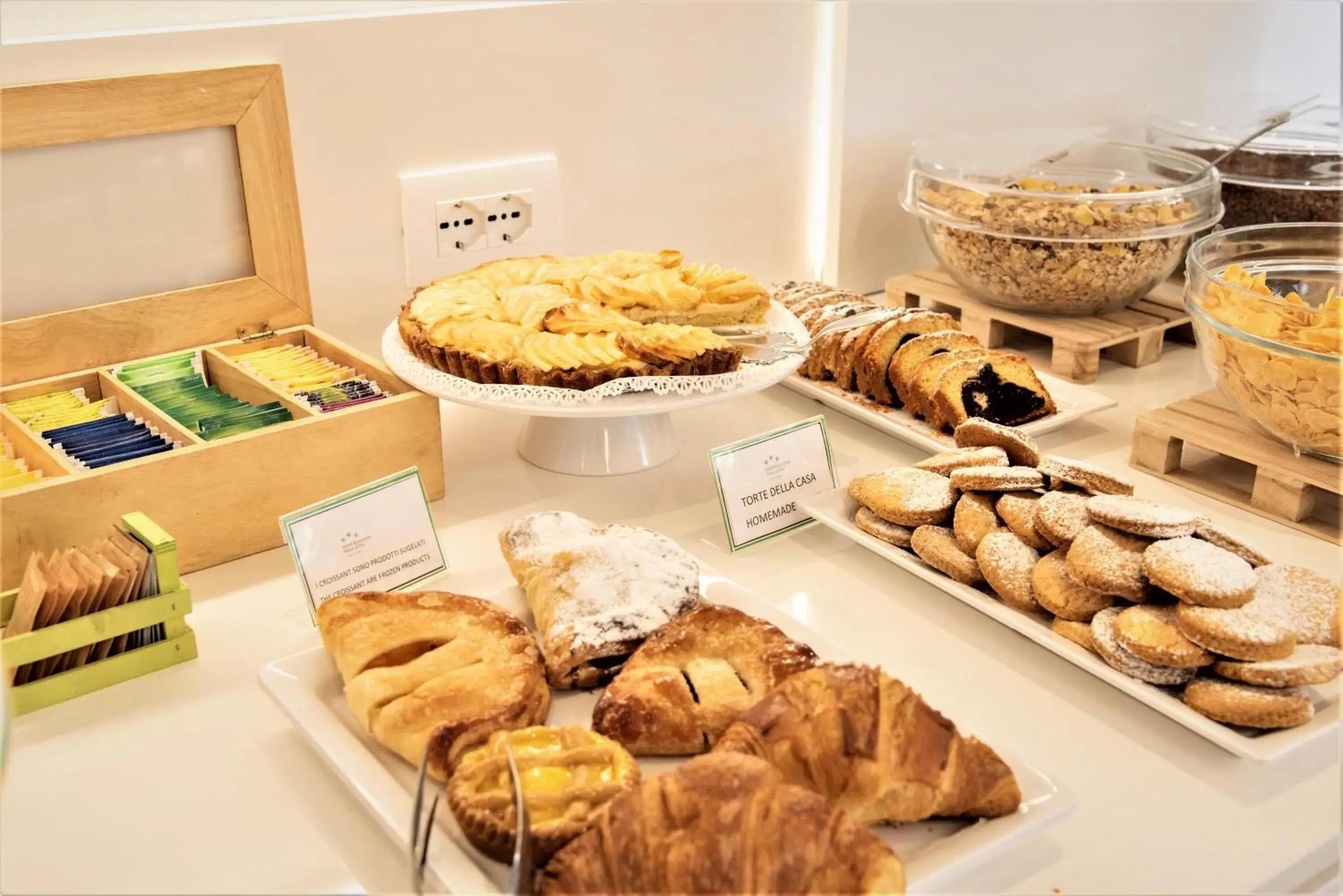 Food close-up in Albergo Pesce D'oro Food close-up in Albergo Pesce D'oro