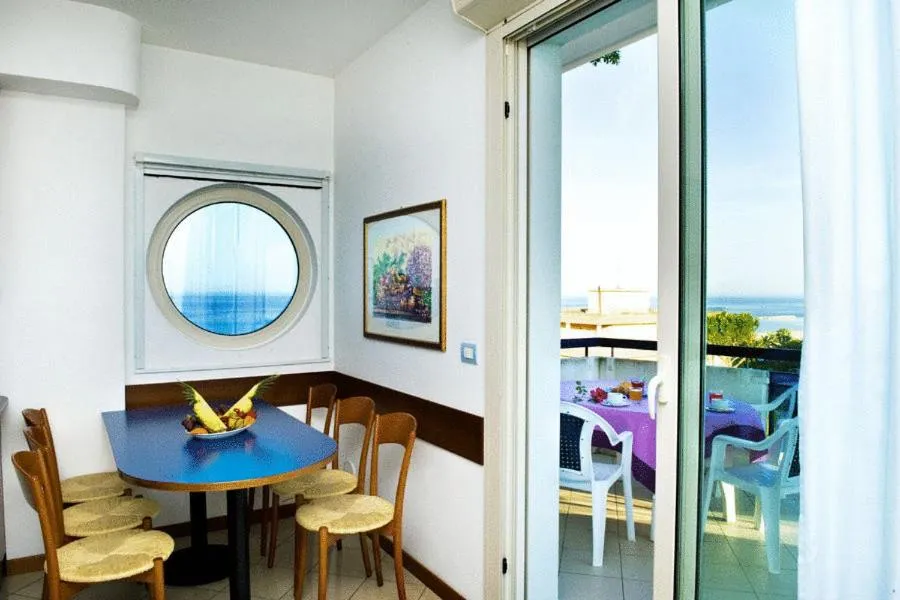 Dining area in Residence Oltremare