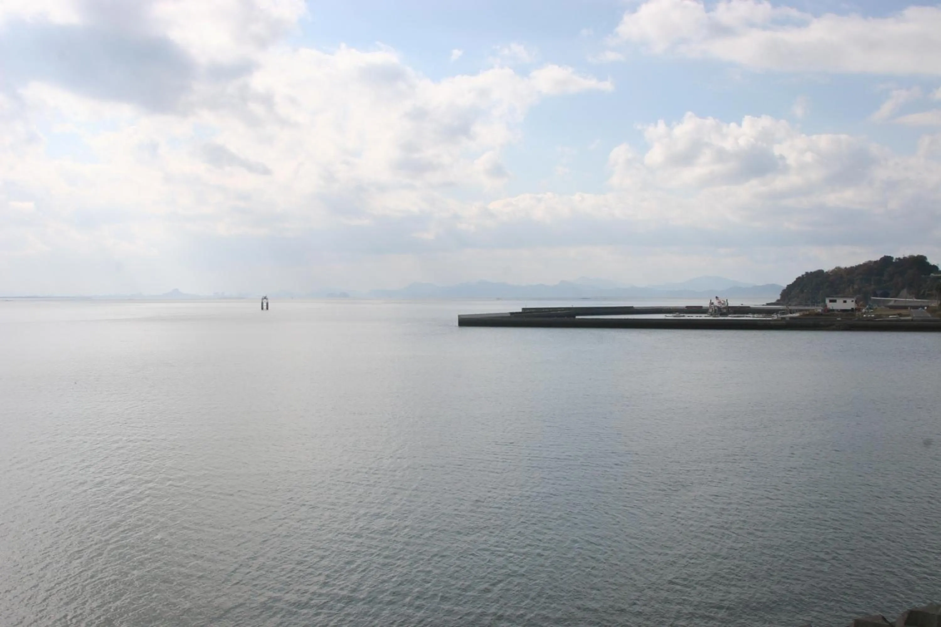 Sea view in Shokinkan