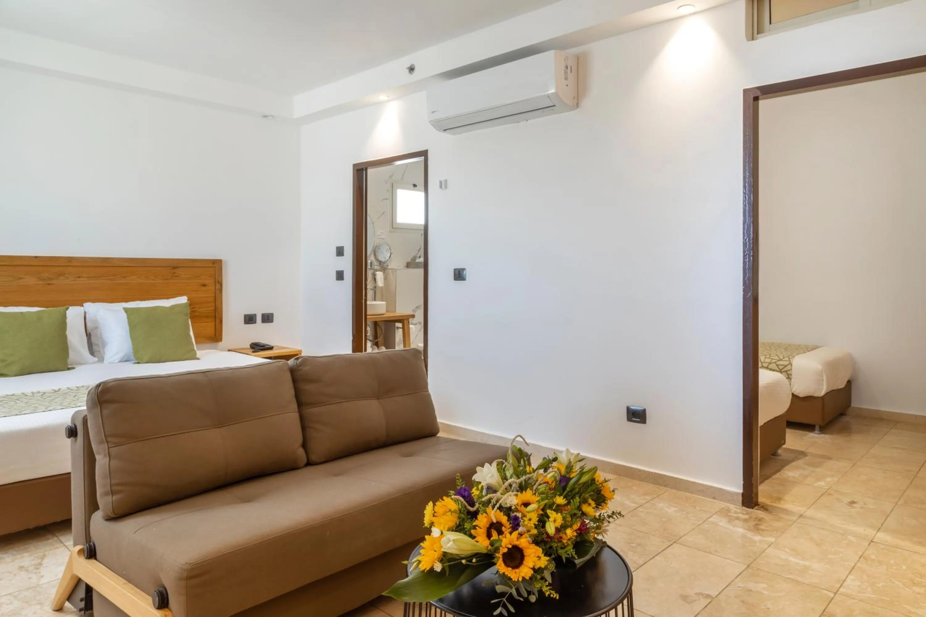 Bed in Ramon Suites by Smart Hotels