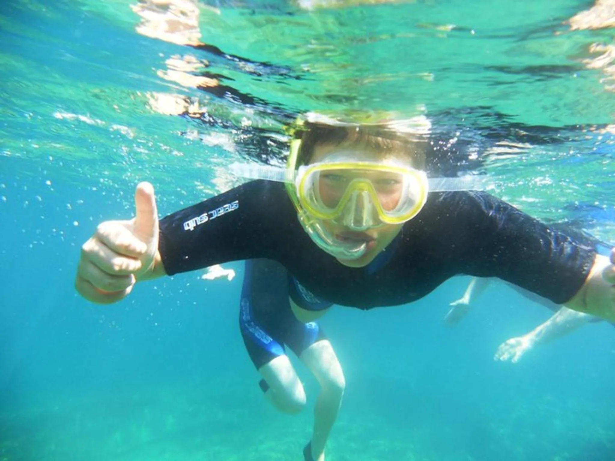 Snorkeling in Hotel Terme Providence