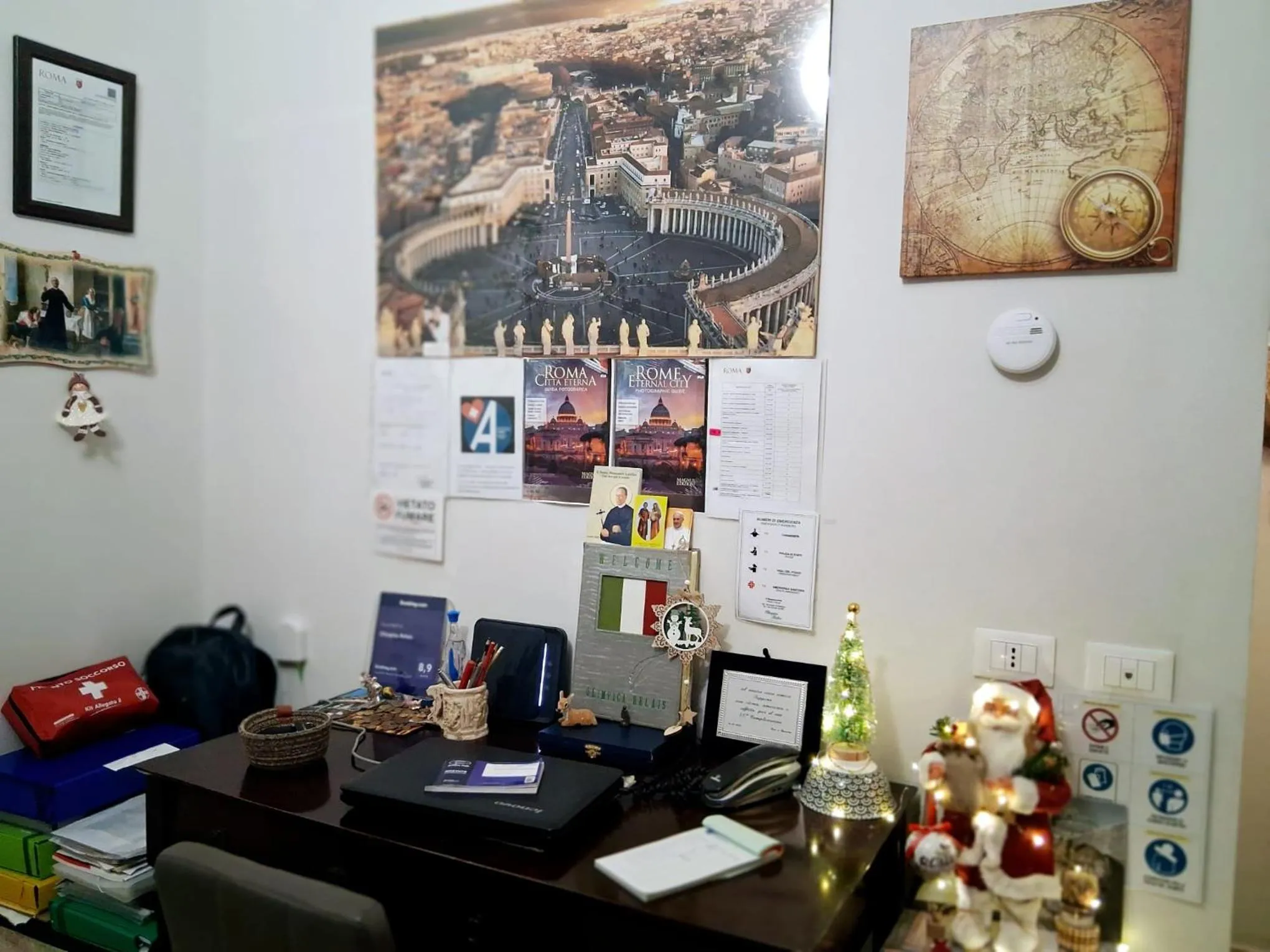 Seating area in Olimpica Relais guest house