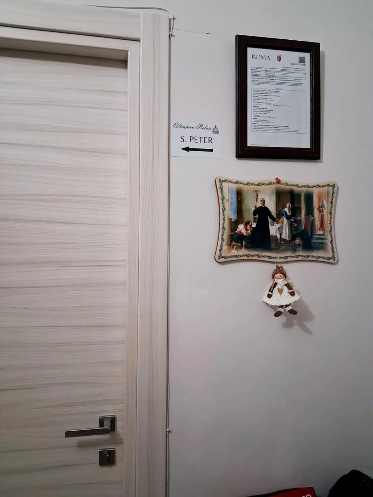 Bedroom in Olimpica Relais guest house