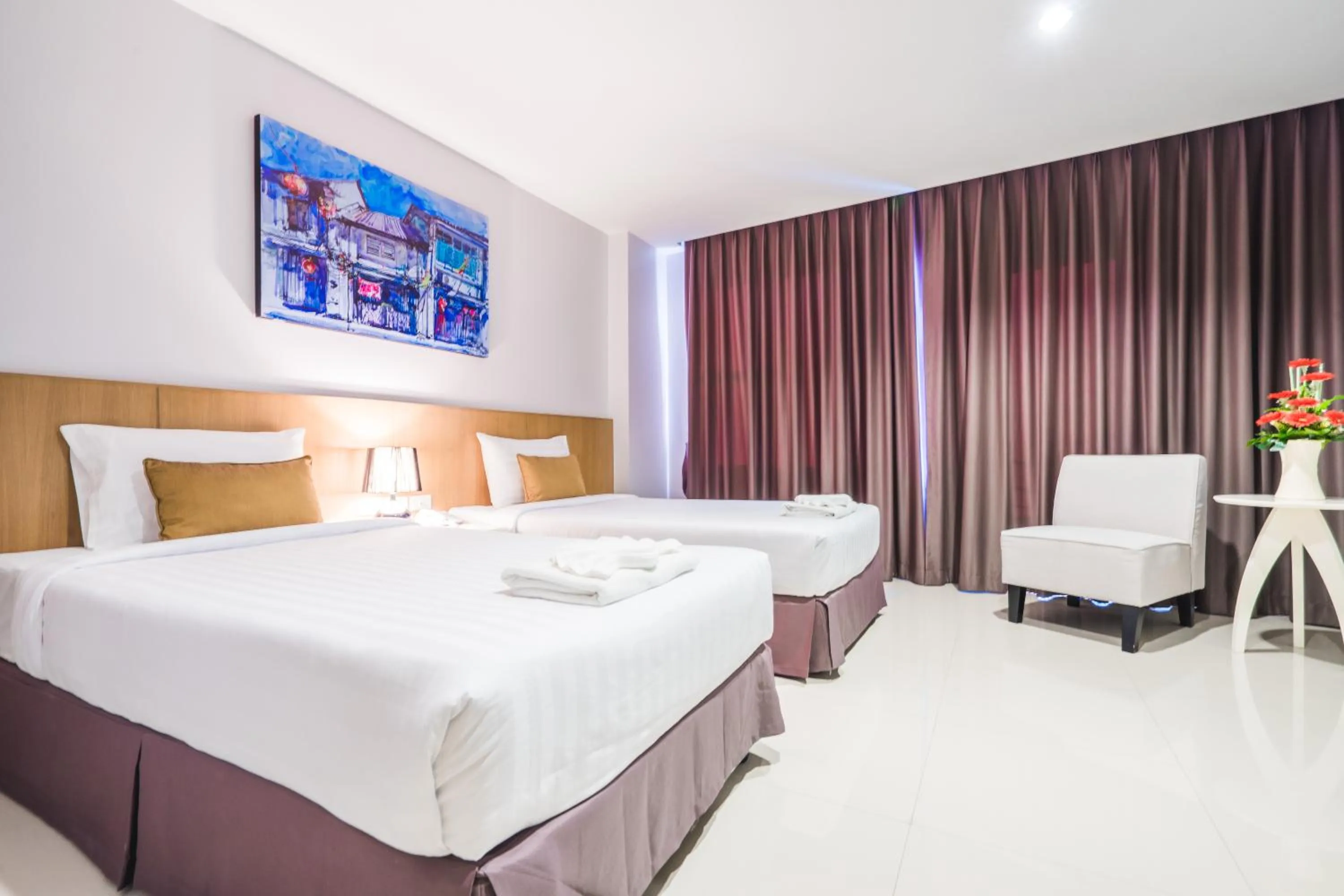 Photo of the whole room, Bed in Vapa Hotel - SHA Extra Plus