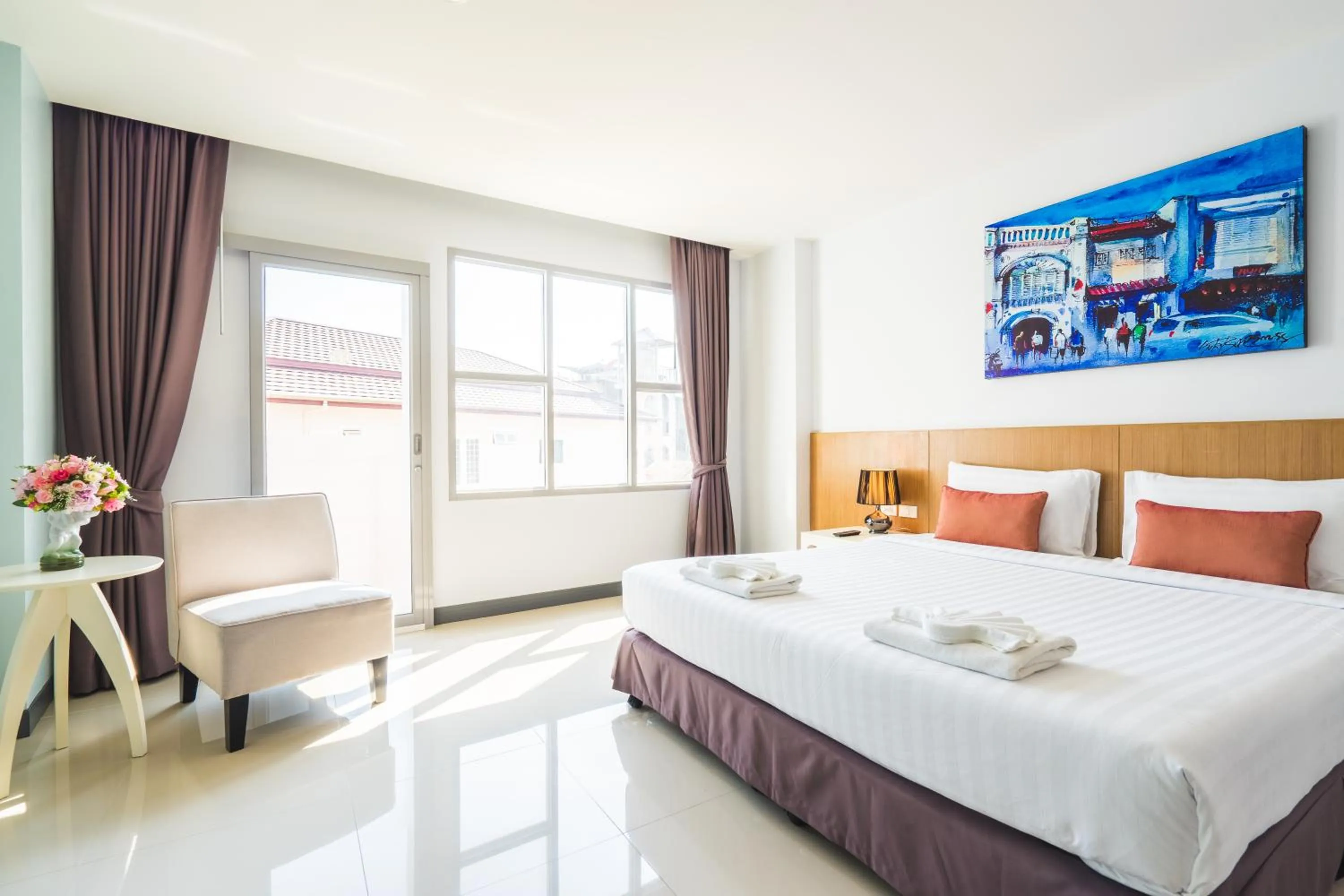 Photo of the whole room, Bed in Vapa Hotel - SHA Extra Plus