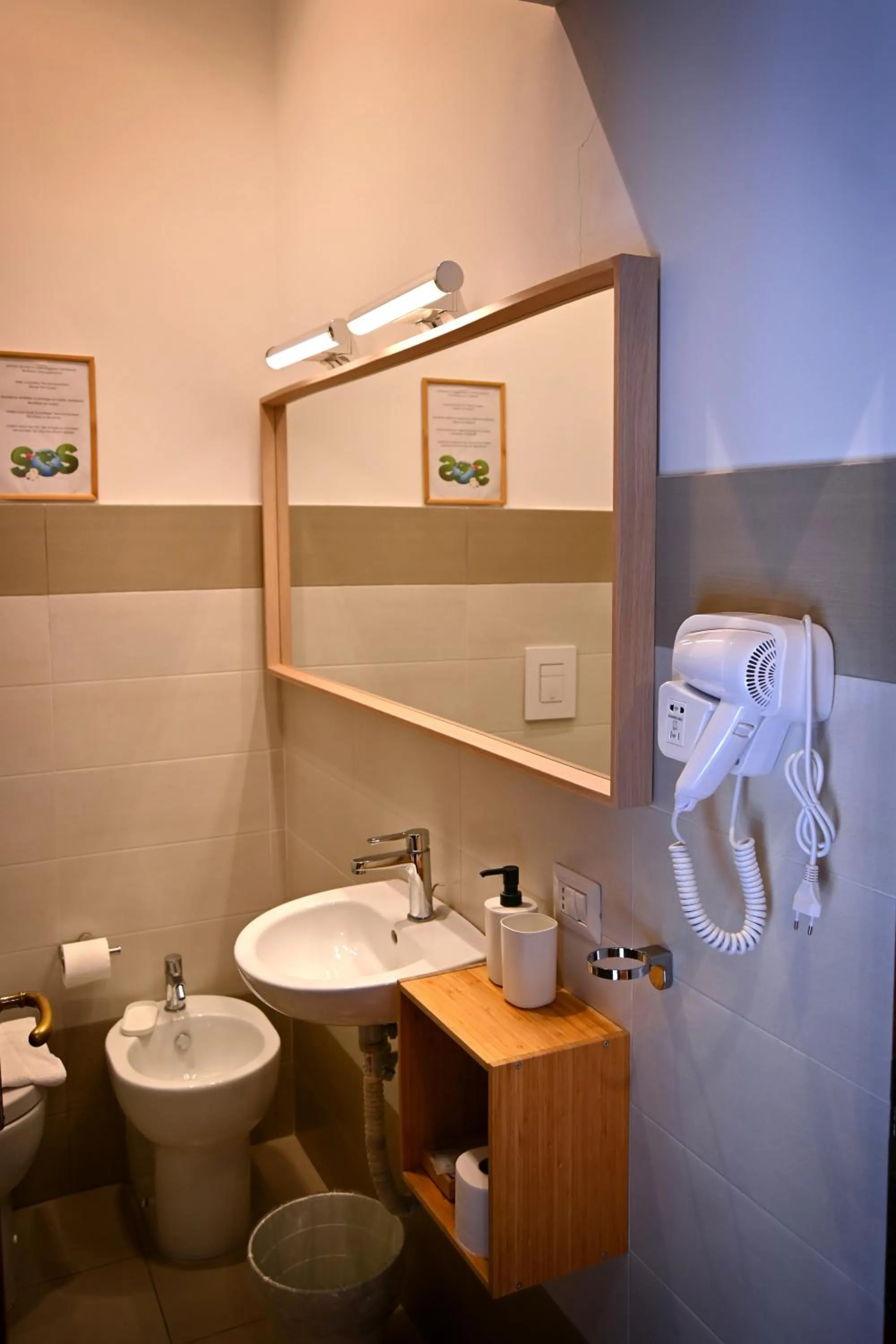 Shower in Locanda Dell'Arte