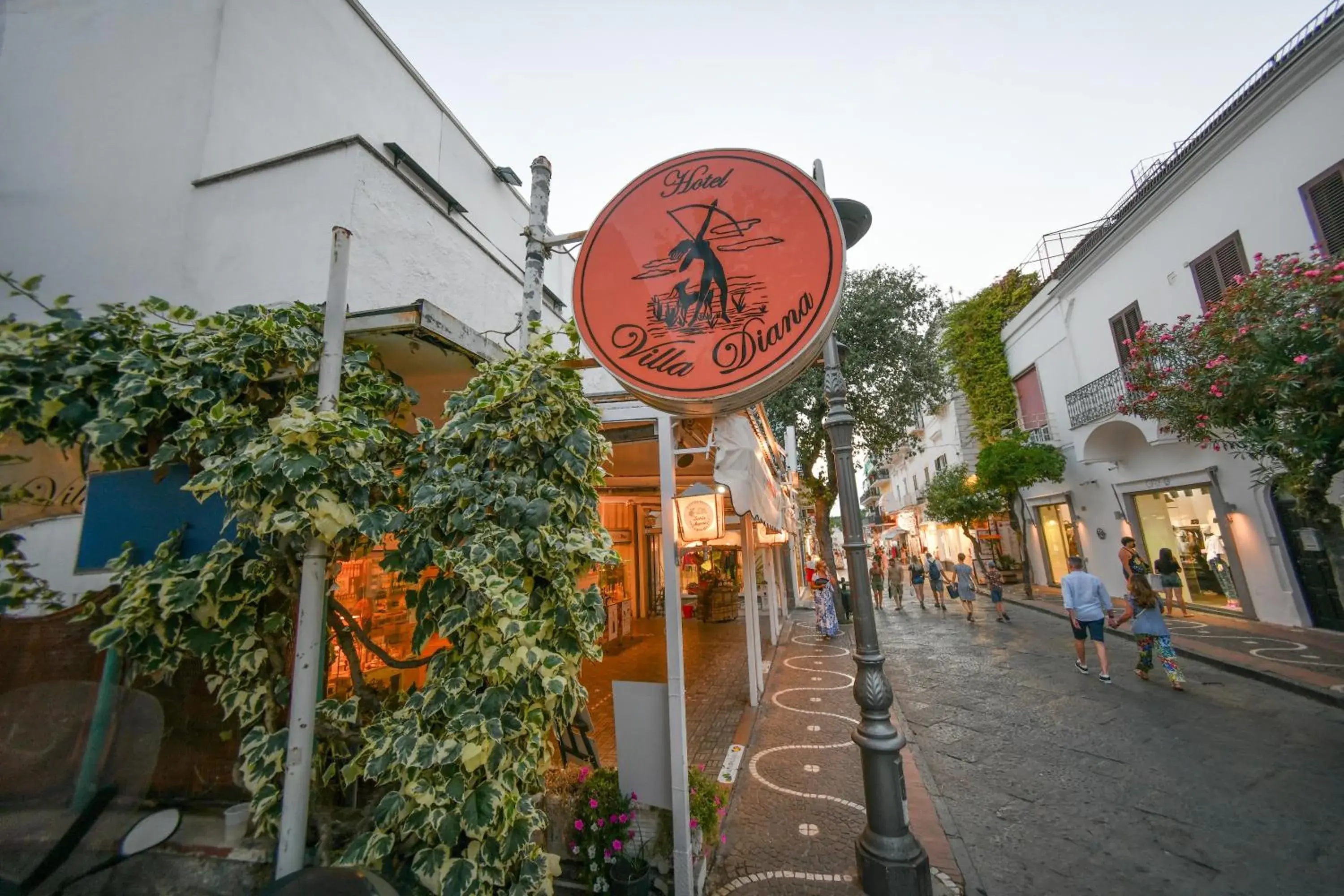 Property building in Villa Diana - Beach & Rooms Property building in Villa Diana - Beach & Rooms