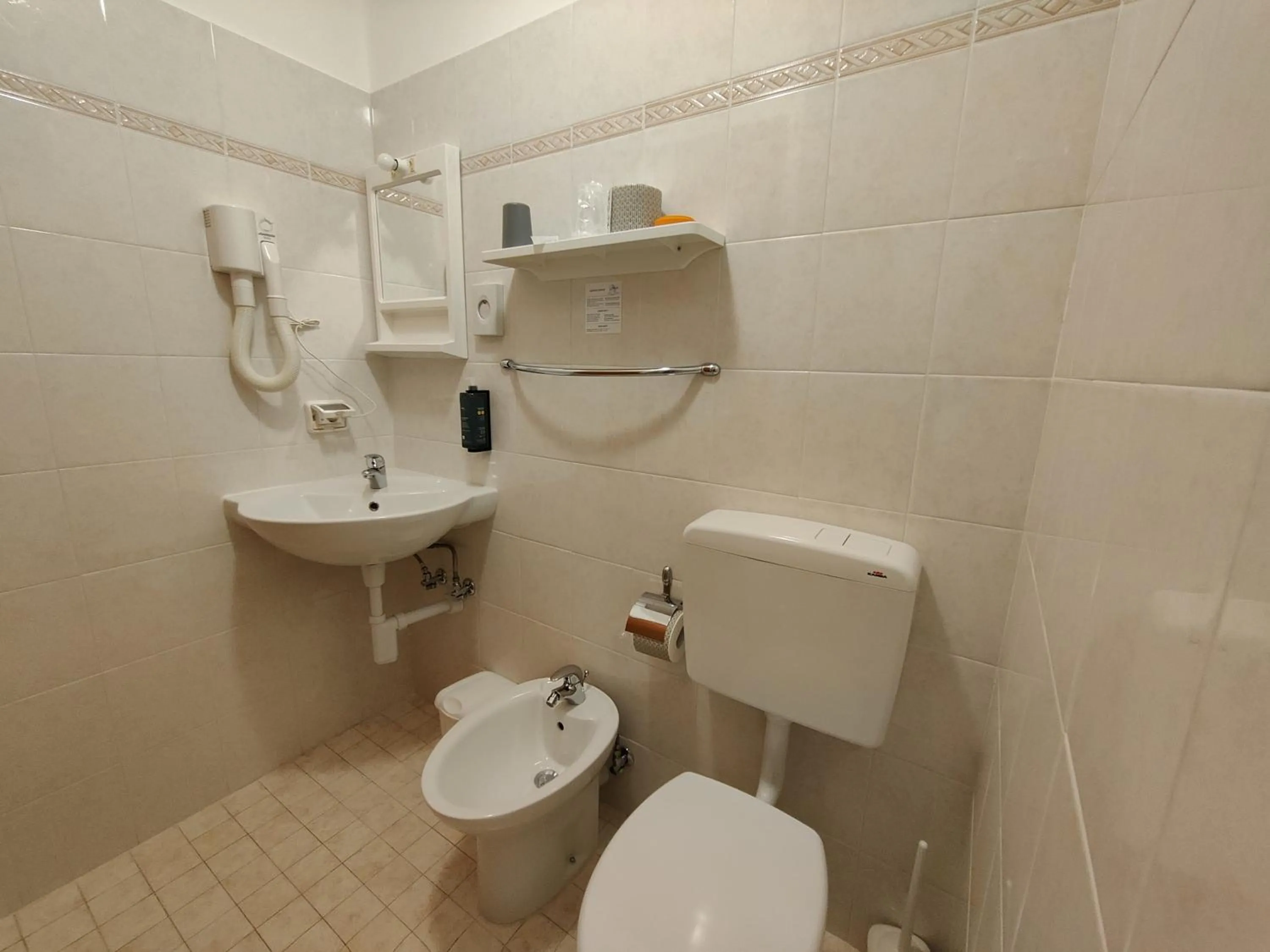 Toilet in Hotel Anna