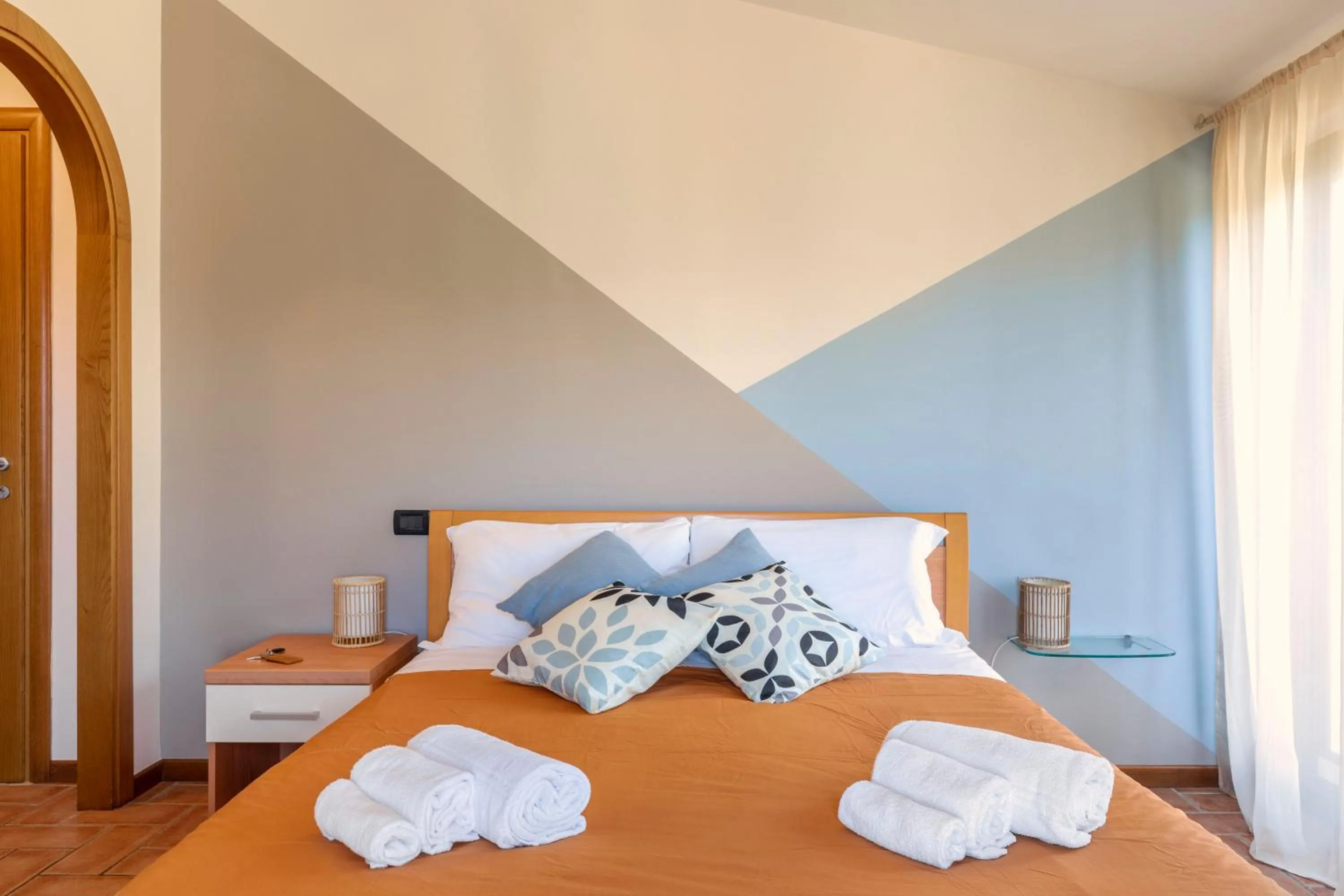 Bedroom, Bed in Holiday Prato Verde