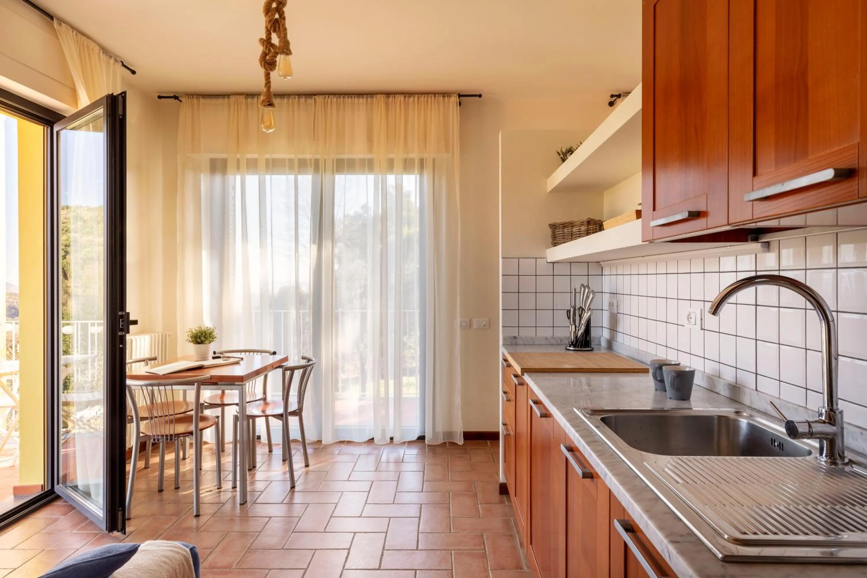 Kitchen or kitchenette in Holiday Prato Verde
