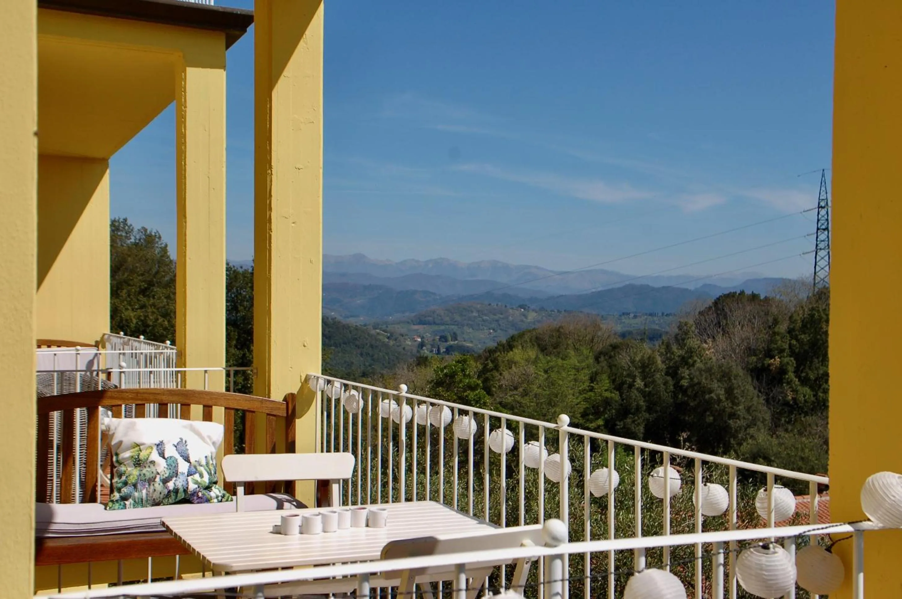 Balcony/Terrace in Holiday Prato Verde