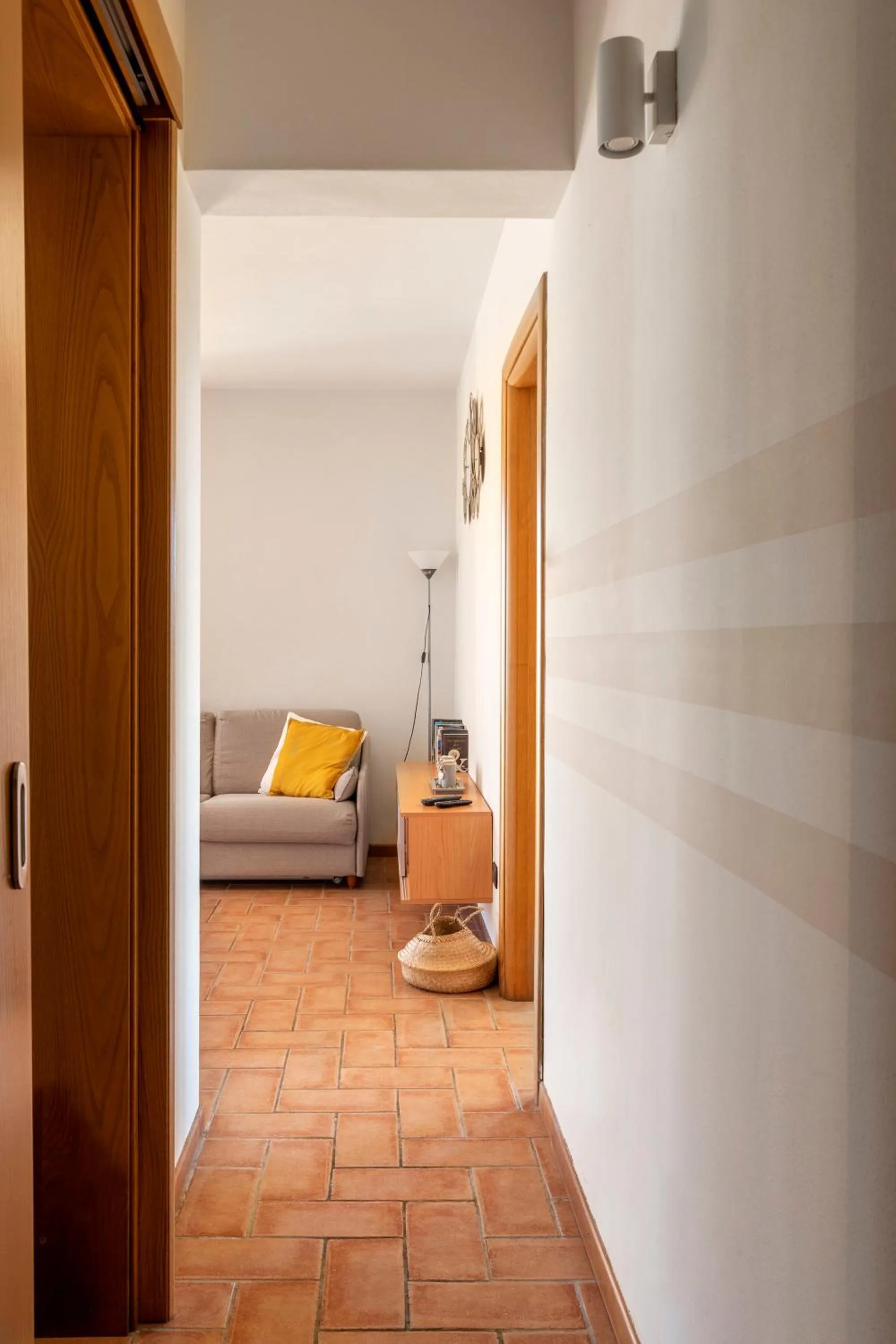 Living room, Bed in Holiday Prato Verde