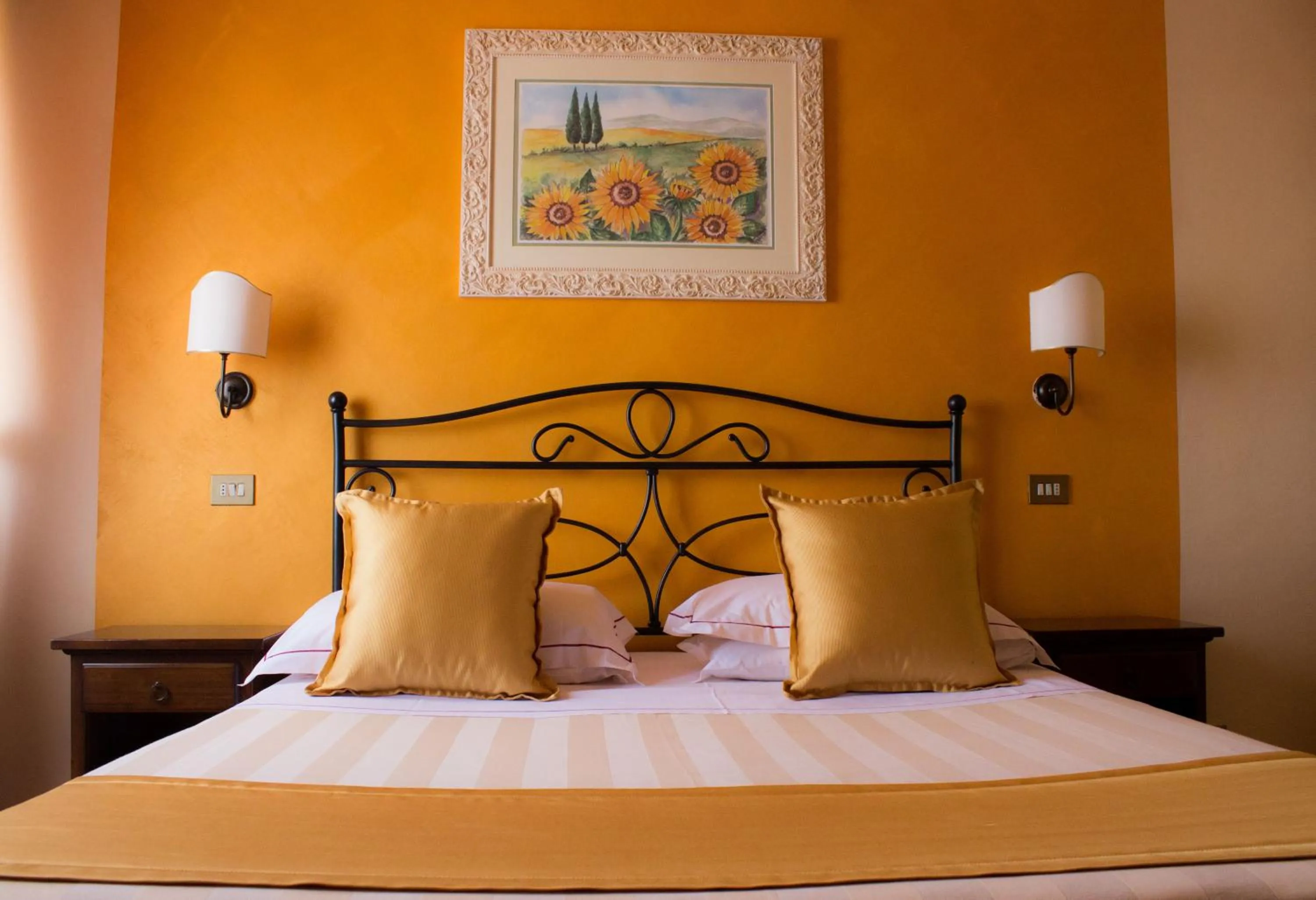 Bed in Hotel Ristorante Tre Stelle