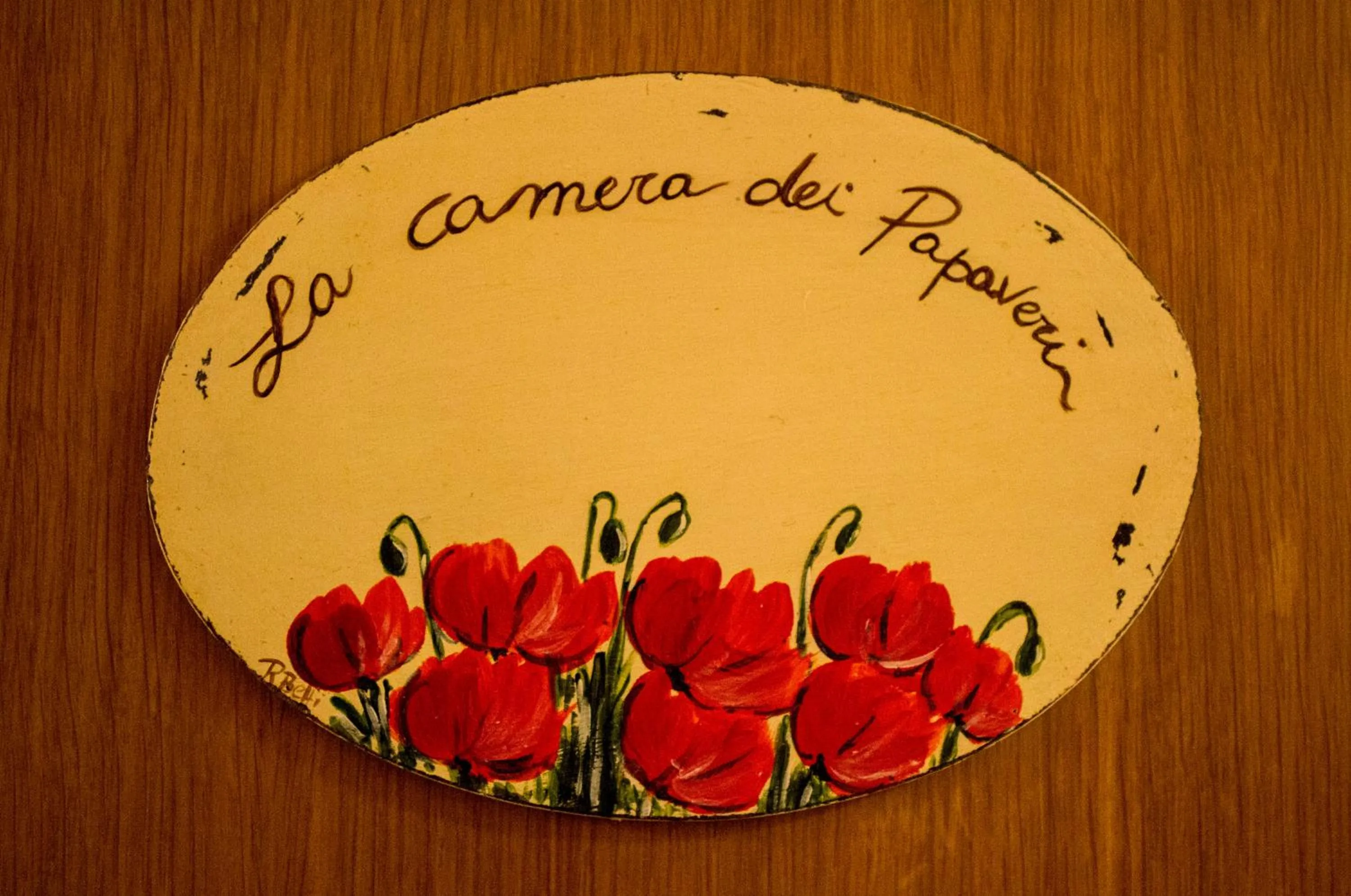 Decorative detail in Hotel Ristorante Tre Stelle