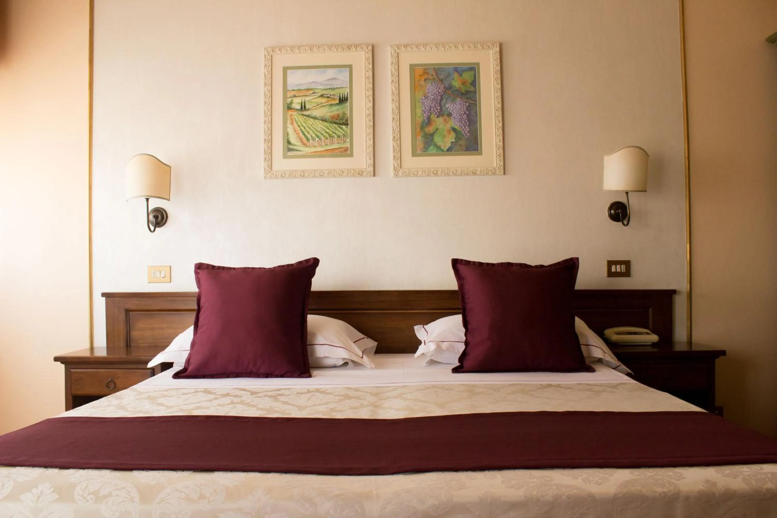Bed in Hotel Ristorante Tre Stelle