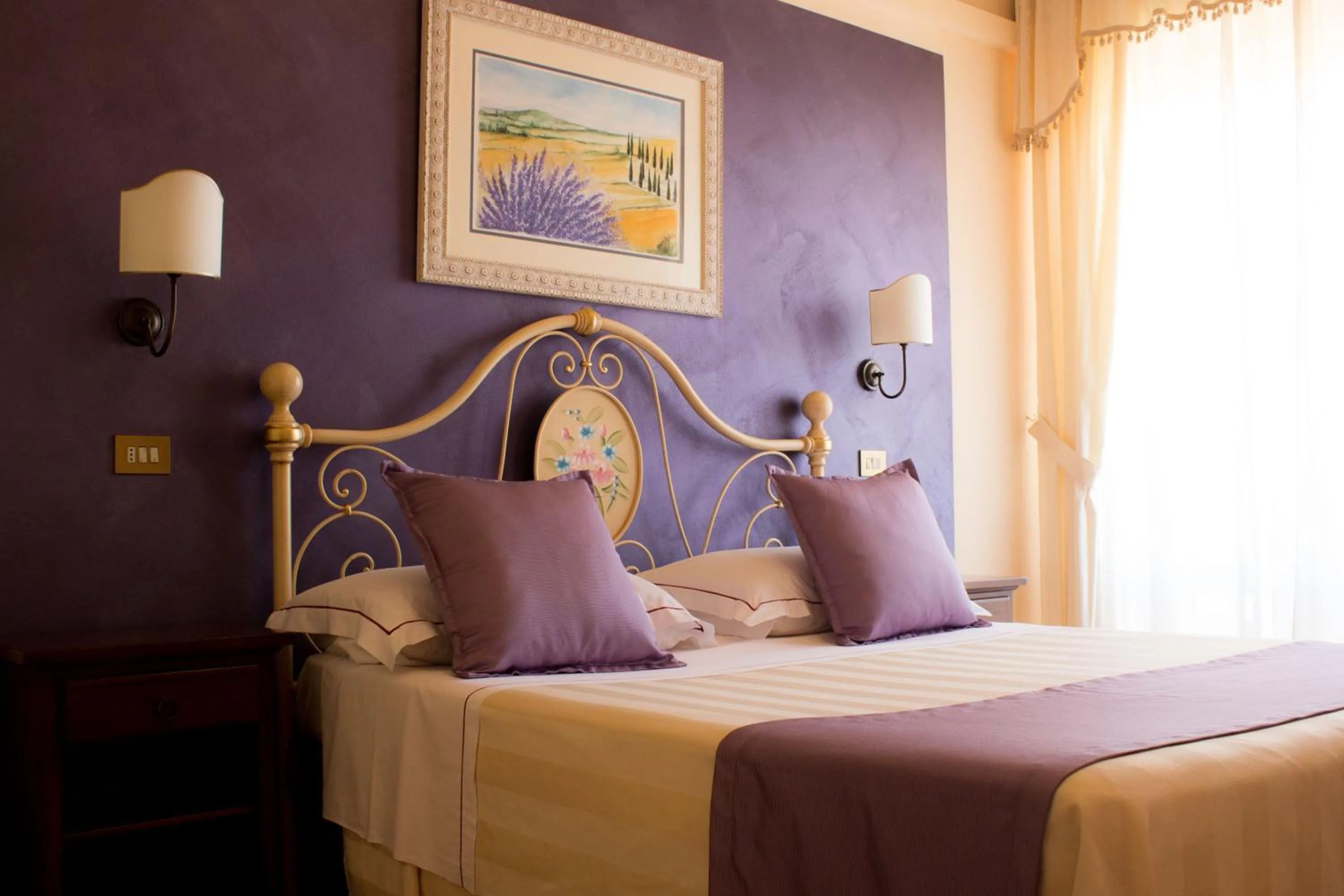 Bed in Hotel Ristorante Tre Stelle