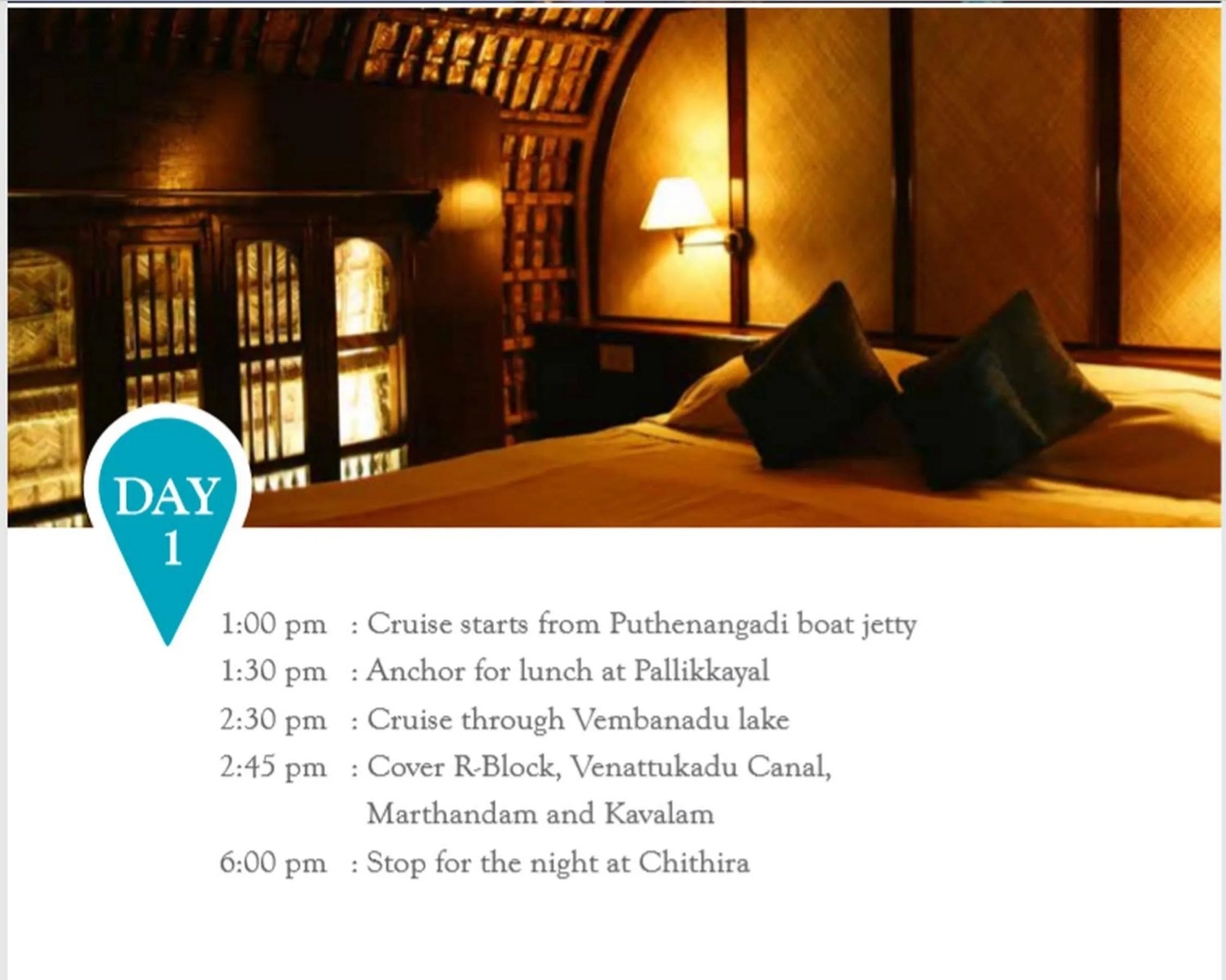 Activities in Spice Coast Cruises - Houseboat, A CGH Earth Experience