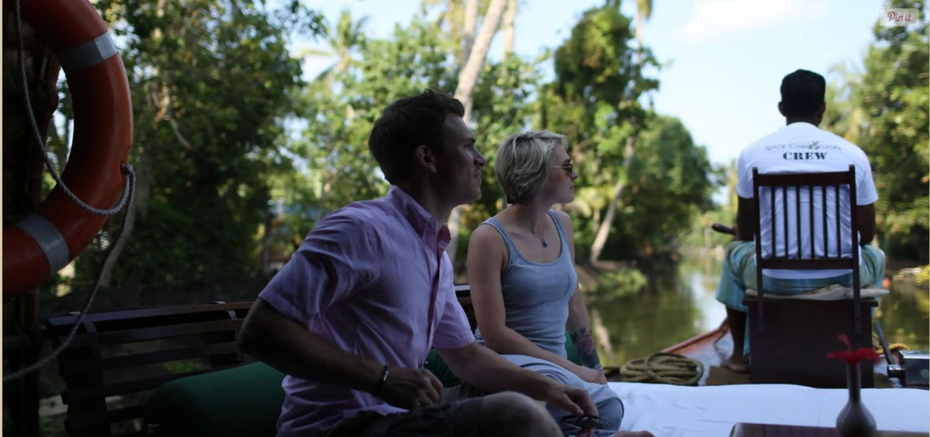 Guests in Spice Coast Cruises - Houseboat, A CGH Earth Experience