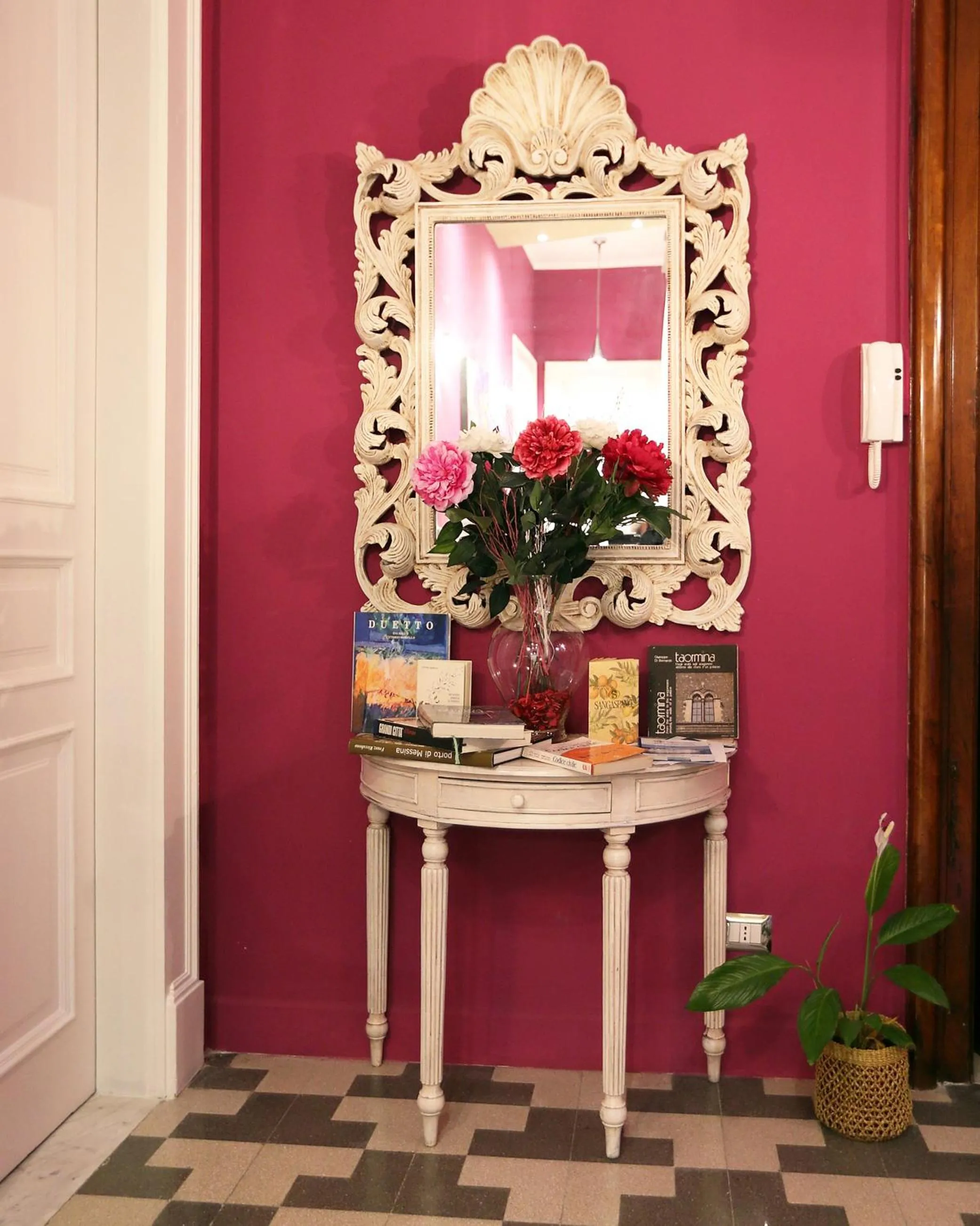 Lobby or reception in B&B Antonello da Messina