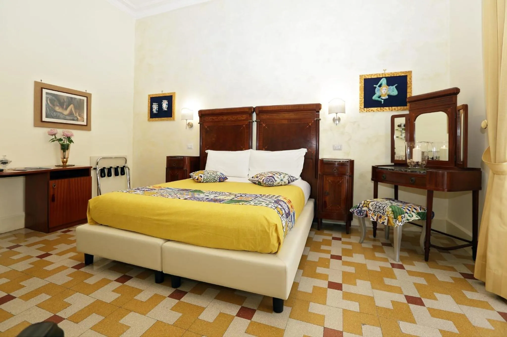 Bed in B&B Antonello da Messina