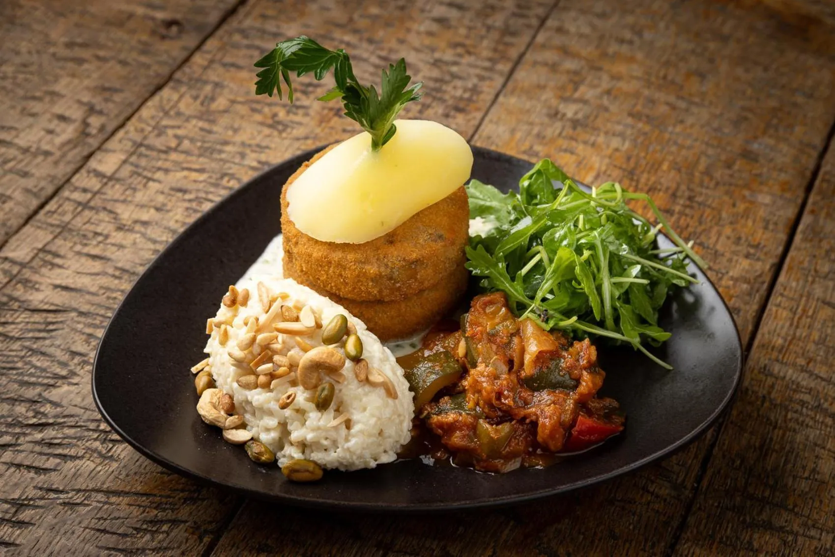 Food in Hôtel-Restaurant Logis l'Aubrac Laguiole