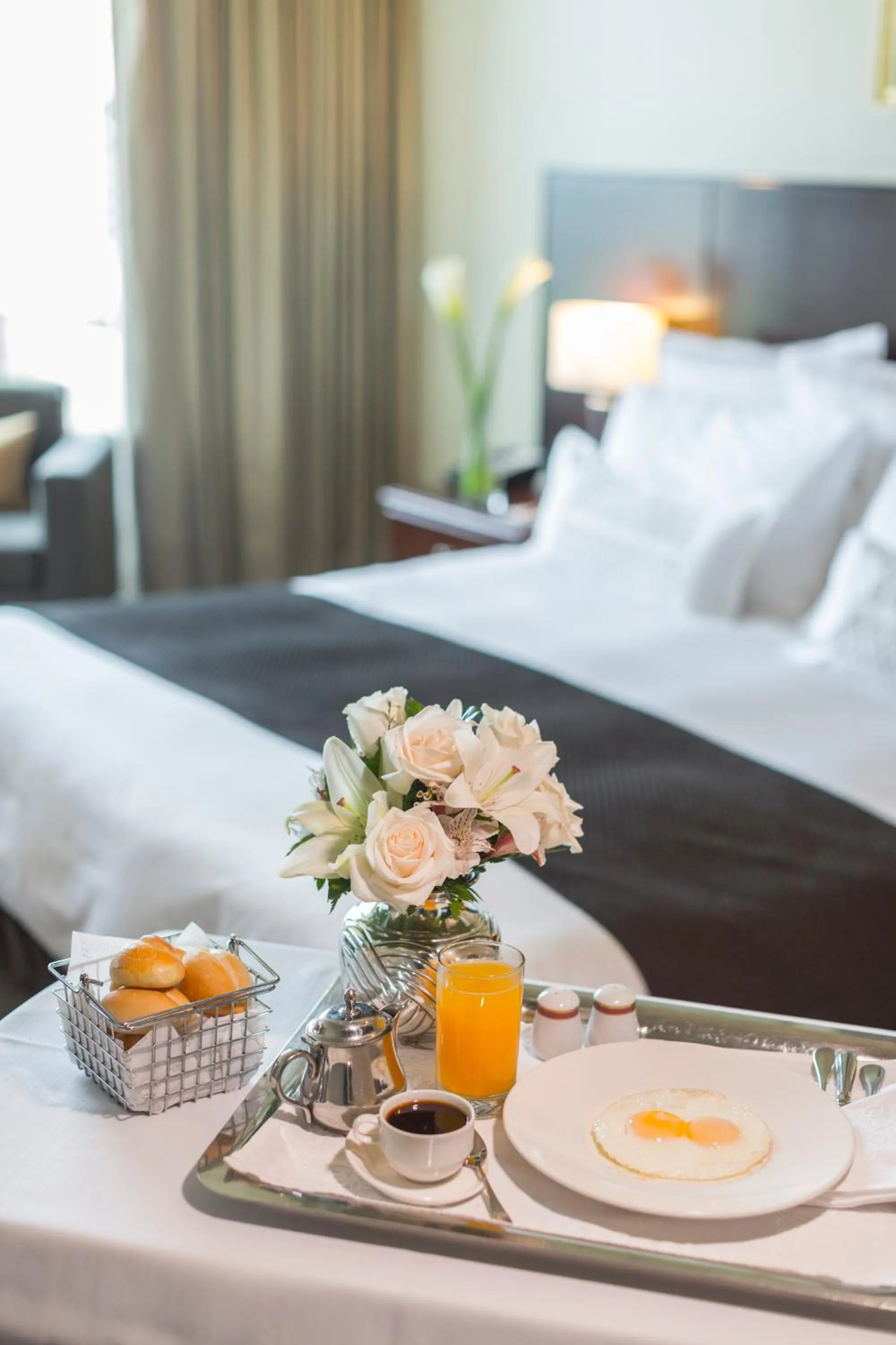 Bed in Delfines Hotel & Convention Center