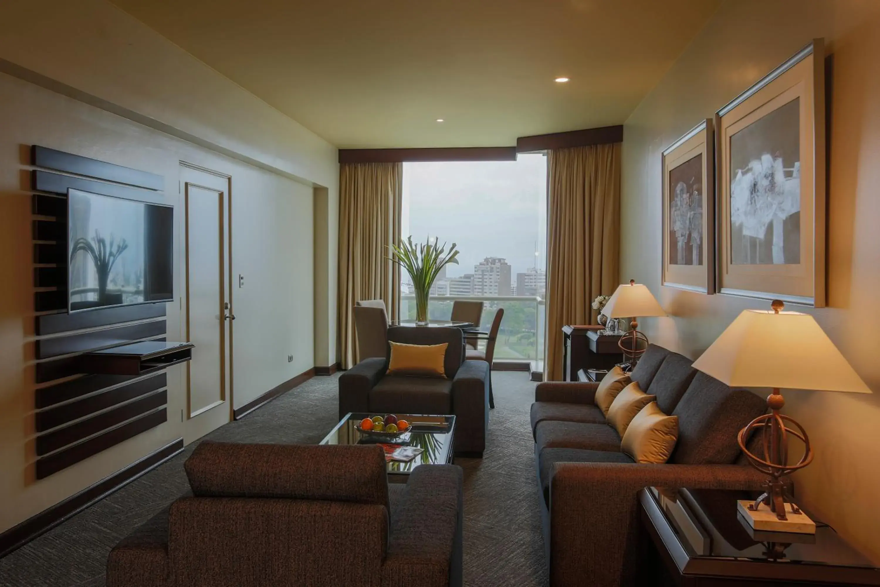 Living room in Delfines Hotel & Convention Center Living room in Delfines Hotel & Convention Center