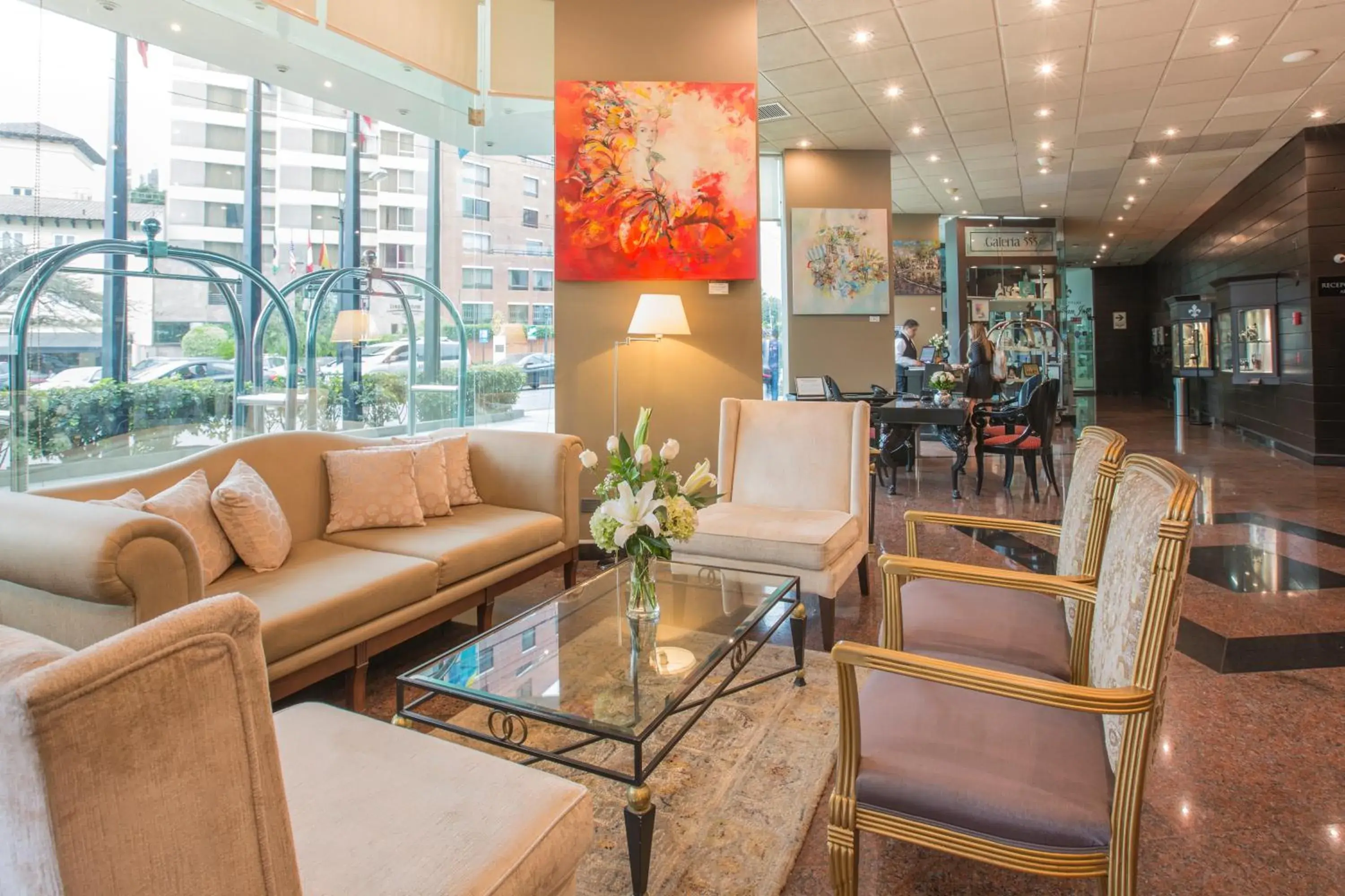 Lobby or reception in Delfines Hotel & Convention Center Lobby or reception in Delfines Hotel & Convention Center