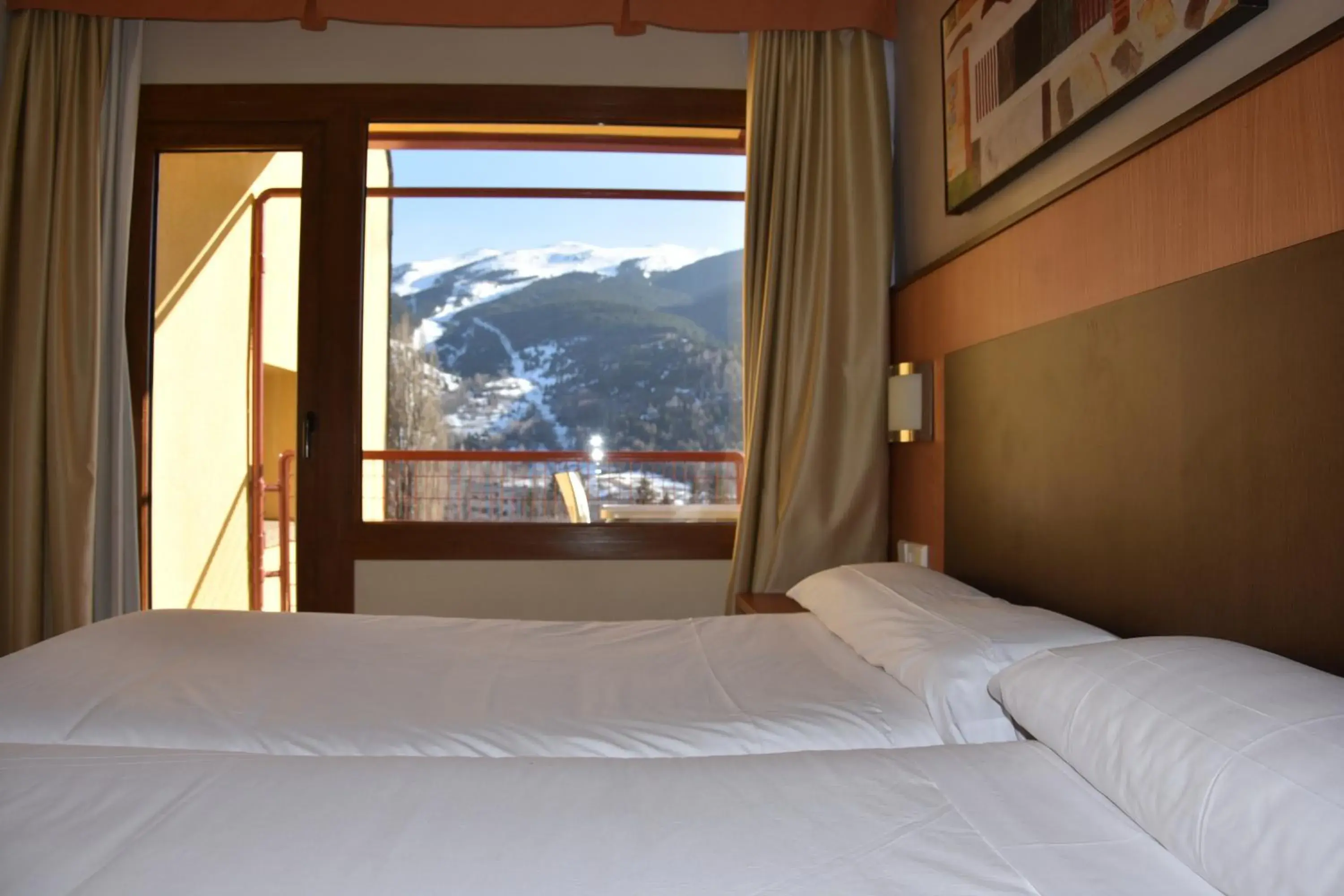 Bedroom, Bed in Hotel SNÖ Edelweiss Bedroom, Bed in Hotel SNÖ Edelweiss