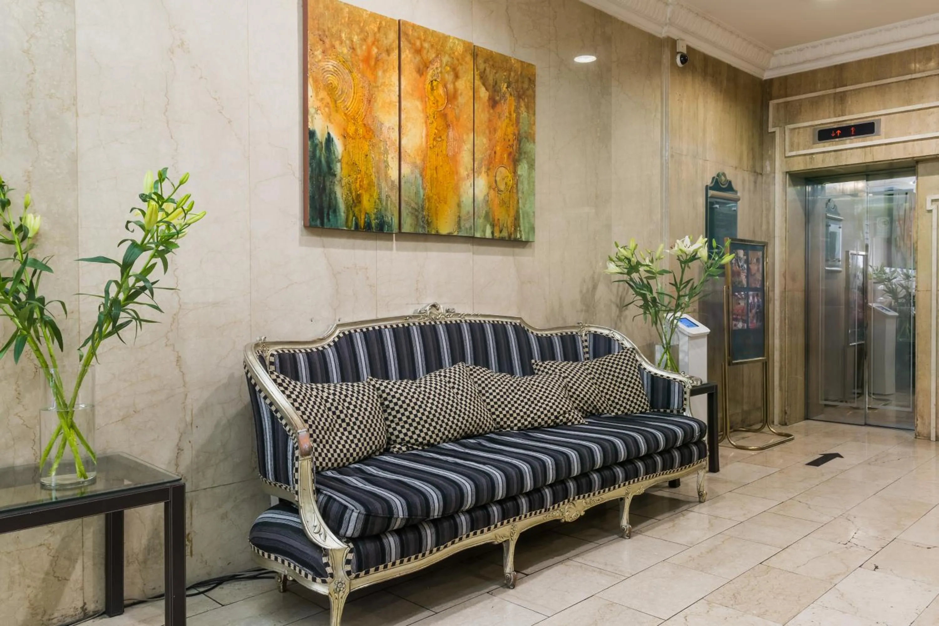 Living room in Hotel Panamericano