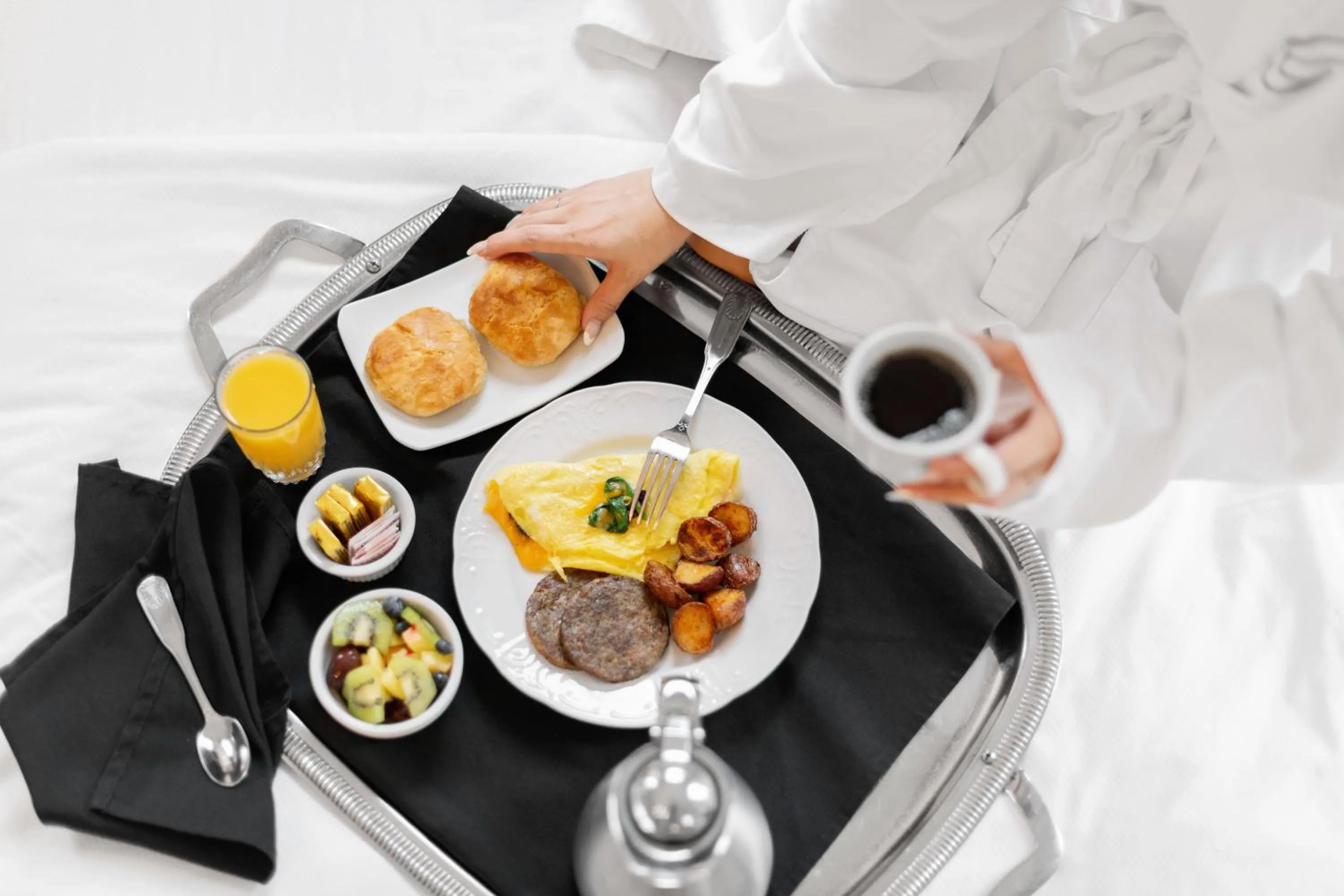 Breakfast in The Gastonian, Historic Inns of Savannah Collection